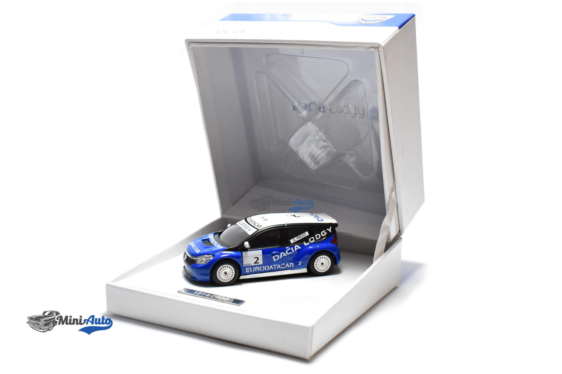 Dacia Lodgy Glace - Trophee Andros - 2012 - White/Blue - Image 6