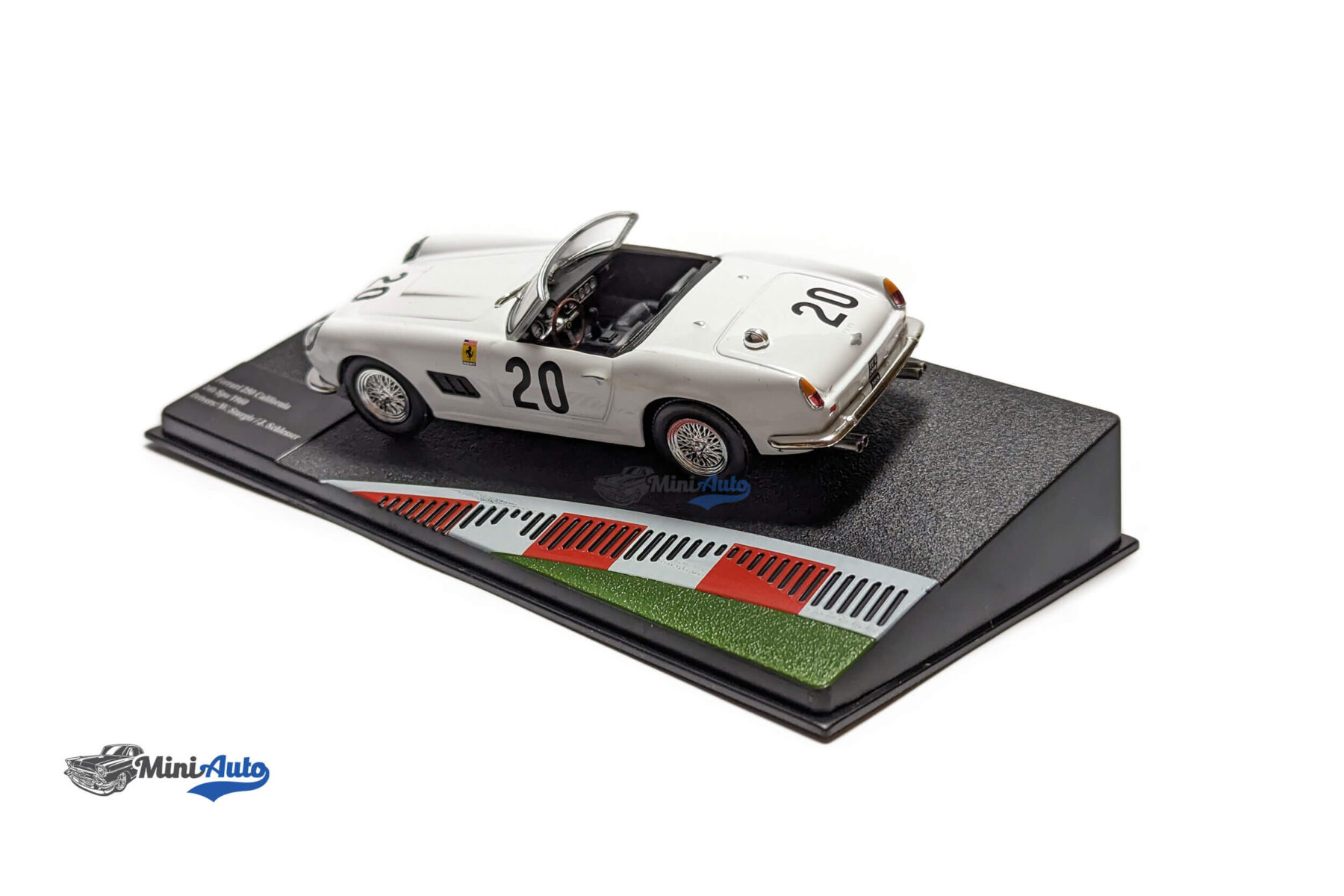 Ferrari 250 California #20 24h LeMans Sturgis, Schlesser - 1960 - White - Image 4