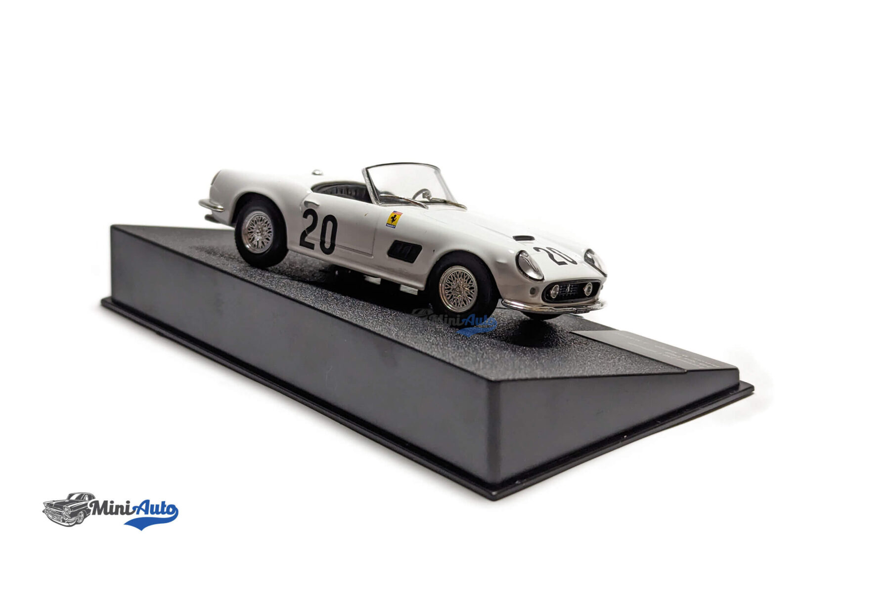 Ferrari 250 California #20 24h LeMans Sturgis, Schlesser - 1960 - White - Image 6