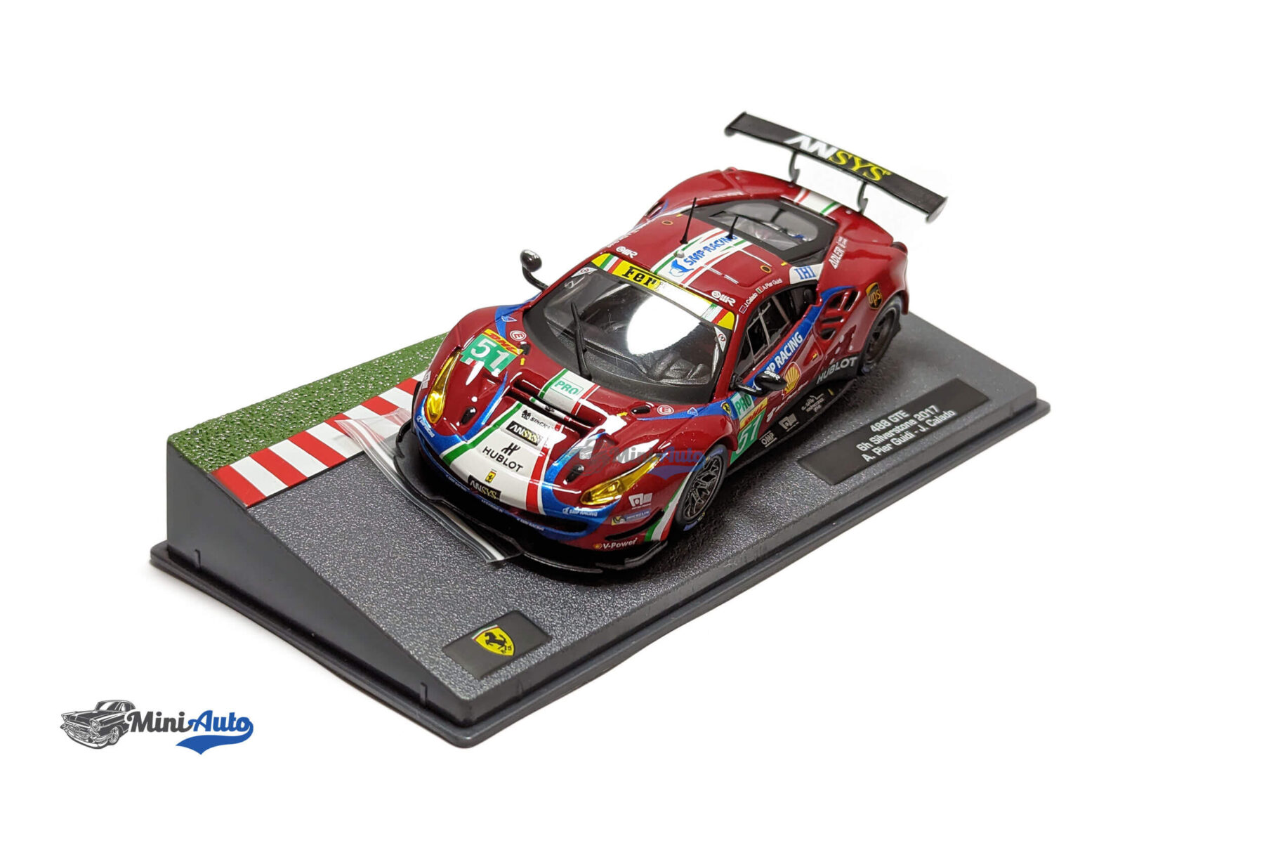 Ferrari-488-GTE-#51-6h-Silverstone-Calado,-Pier-Guidi---2017---Red_1 Ferrari 488 GTE #51 6h Silverstone Calado, Pier Guidi - 2017 - Red - Image 1