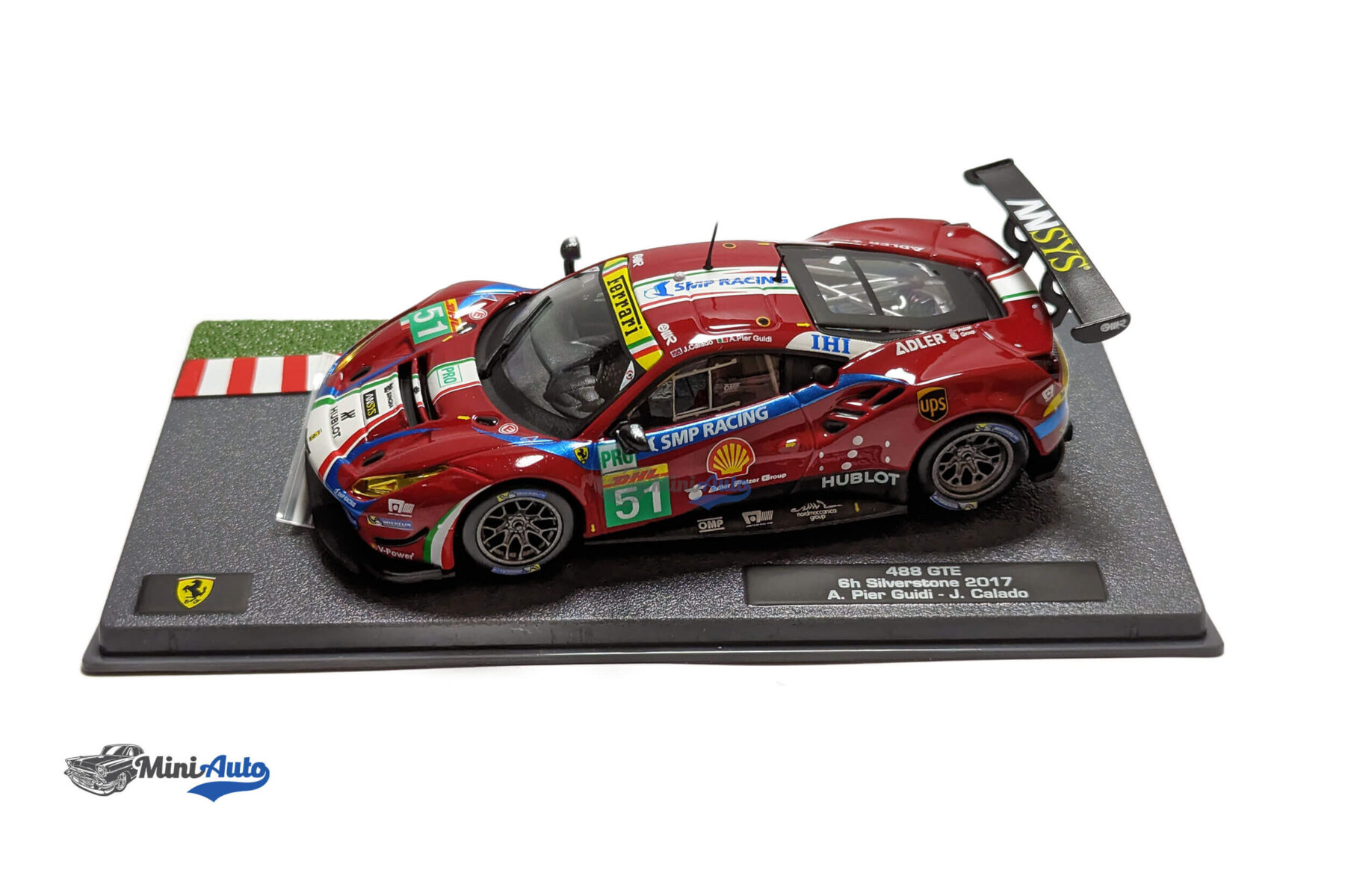 Ferrari-488-GTE-#51-6h-Silverstone-Calado,-Pier-Guidi---2017---Red_4 Ferrari 488 GTE #51 6h Silverstone Calado, Pier Guidi - 2017 - Red - Image 6