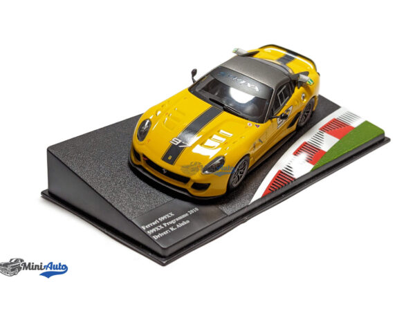 Ferrari 599XX #97 599XX Programme K. Aluko - 2010 - Yellow
