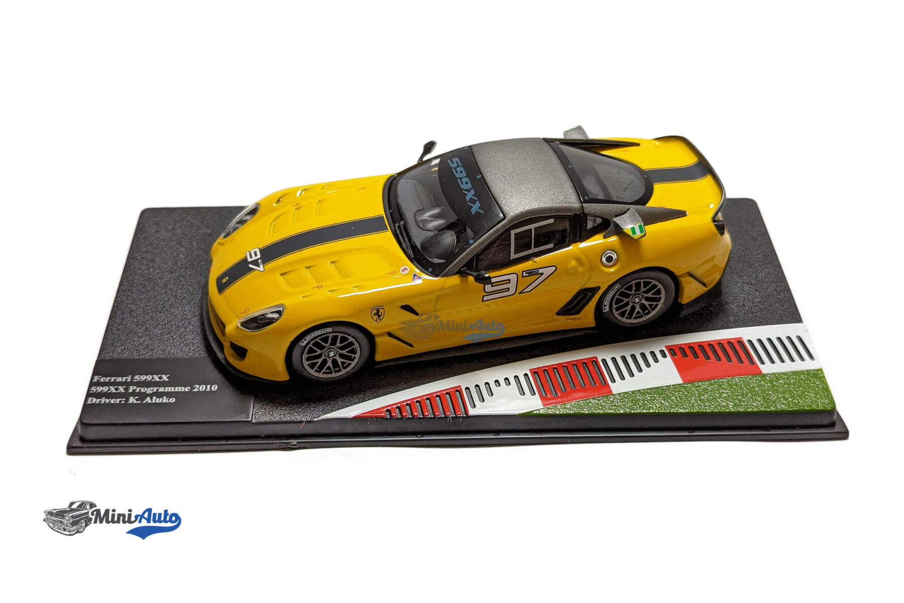 Ferrari 599XX #97 599XX Programme K. Aluko - 2010 - Yellow - Image 6