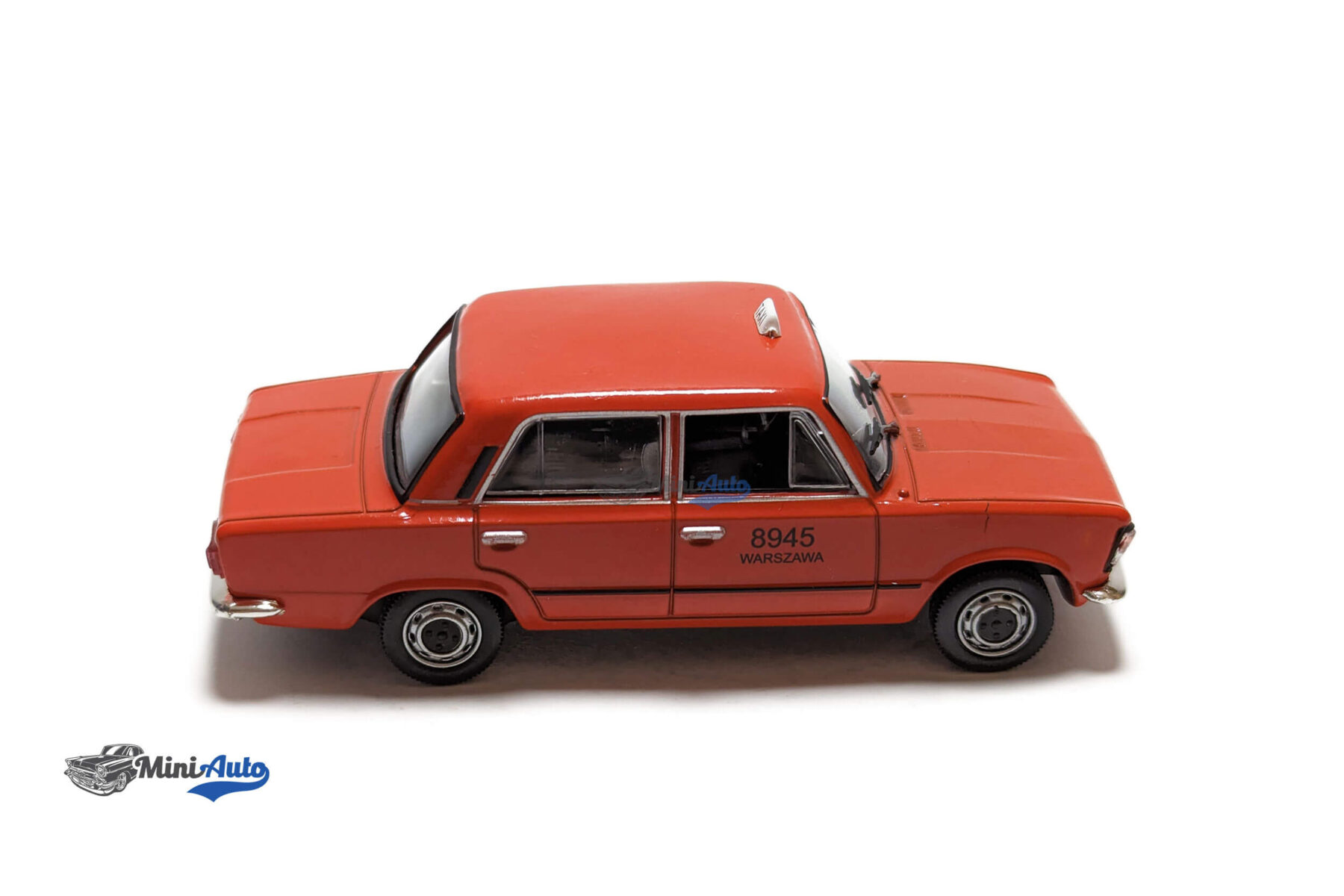 Fiat 125P Taxi 8945 Warszawa - 1969 - Red - Image 2