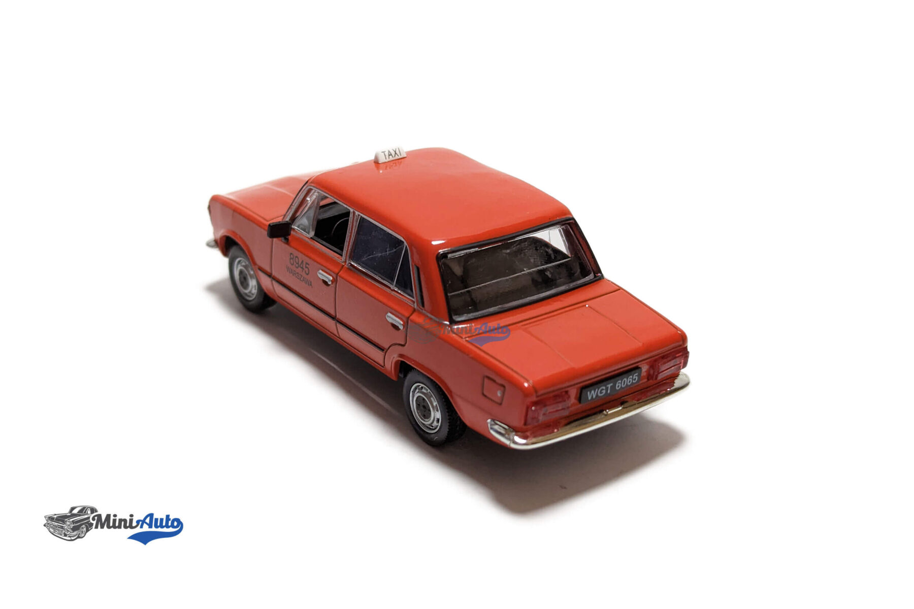 Fiat 125P Taxi 8945 Warszawa - 1969 - Red - Image 6