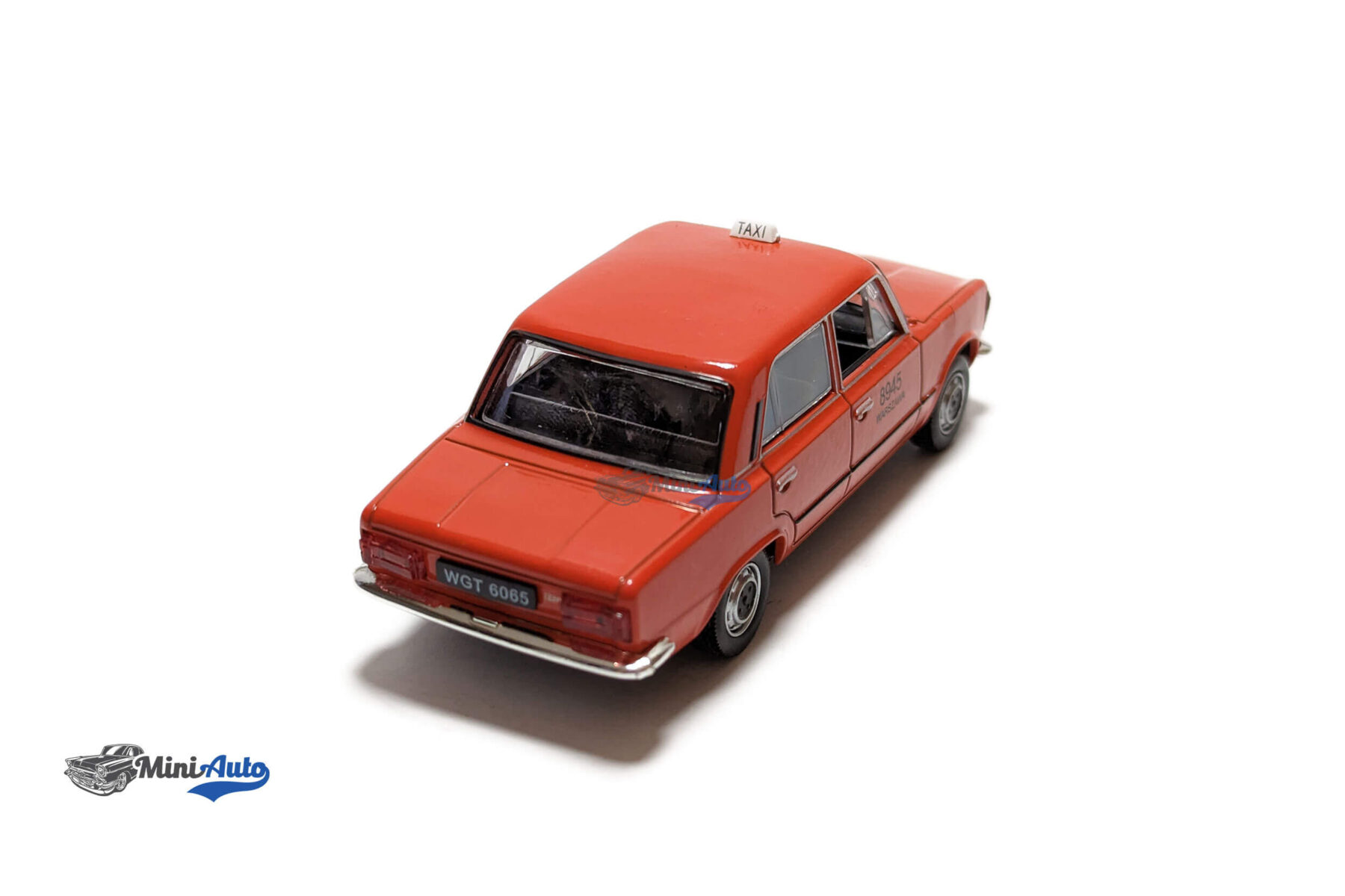 Fiat 125P Taxi 8945 Warszawa - 1969 - Red - Image 7