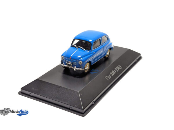 Fiat 600D - 1962 - Blue