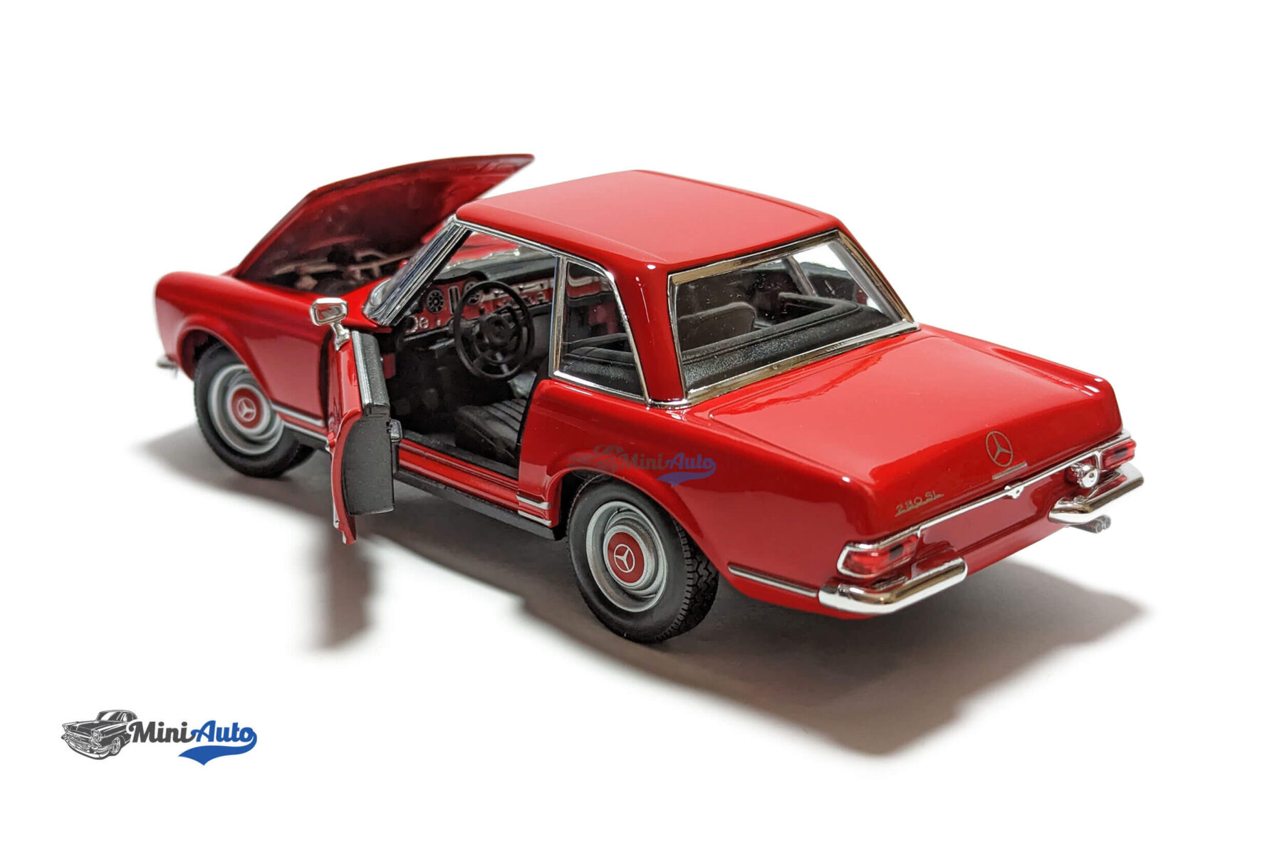 Mercedes-Benz 230 SL W113 Hardtop - 1963 - Red - Image 5