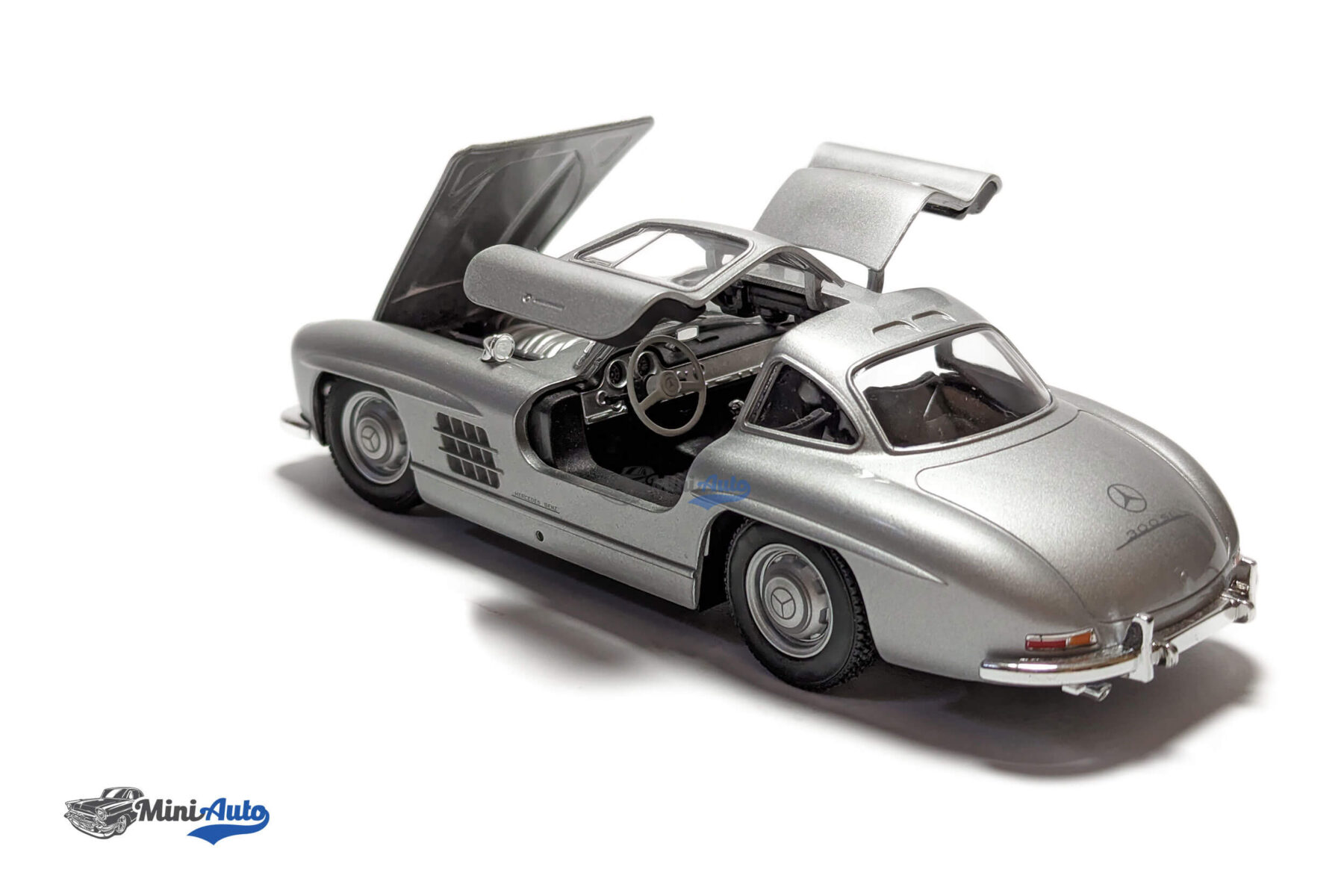 Mercedes-Benz 300 SL Coupe - 1954 - Silver - Image 4