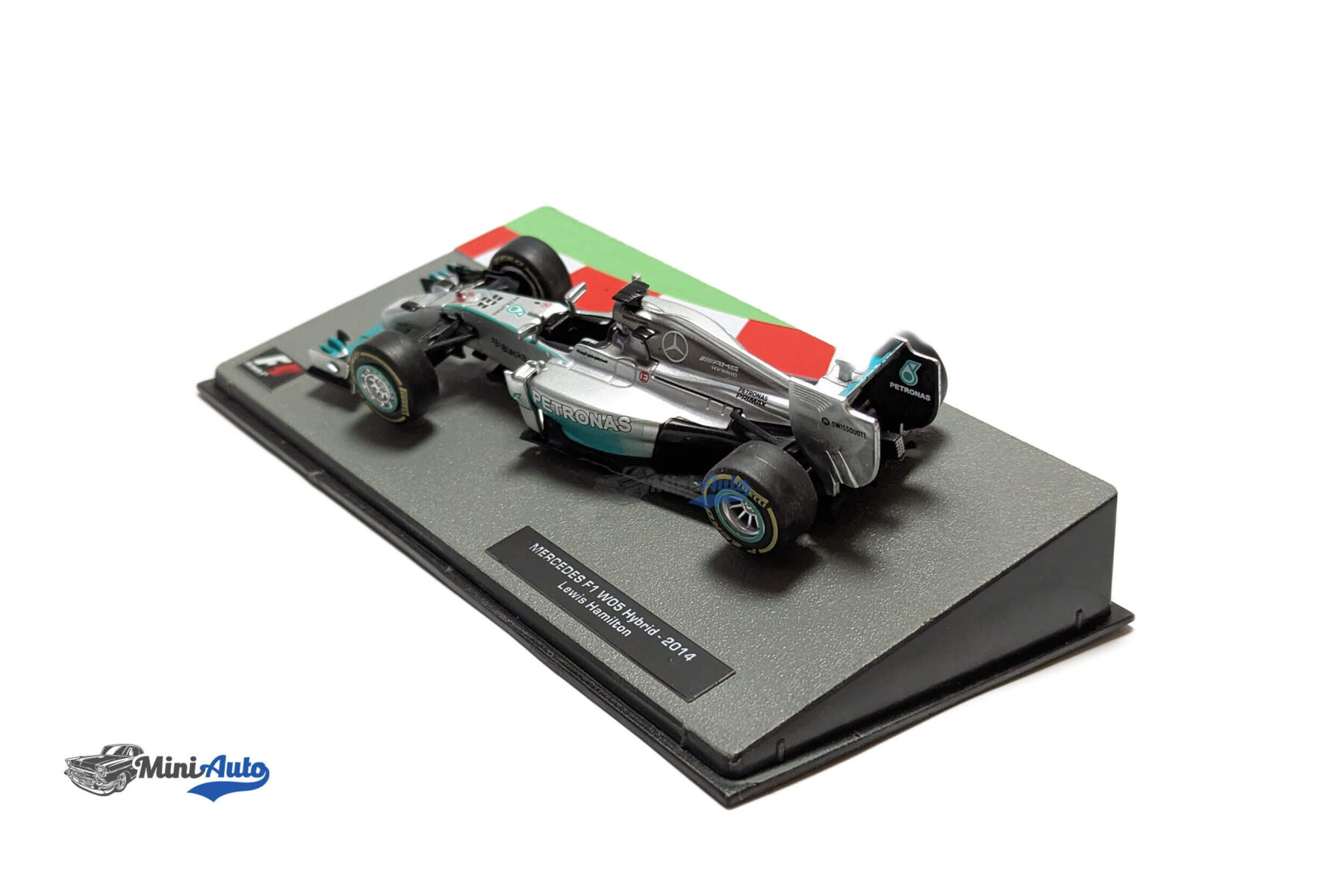 Mercedes-Benz AMG F1 W05 Hybrid Lewis Hamilton No.44 - 2014 - Silver - Image 6