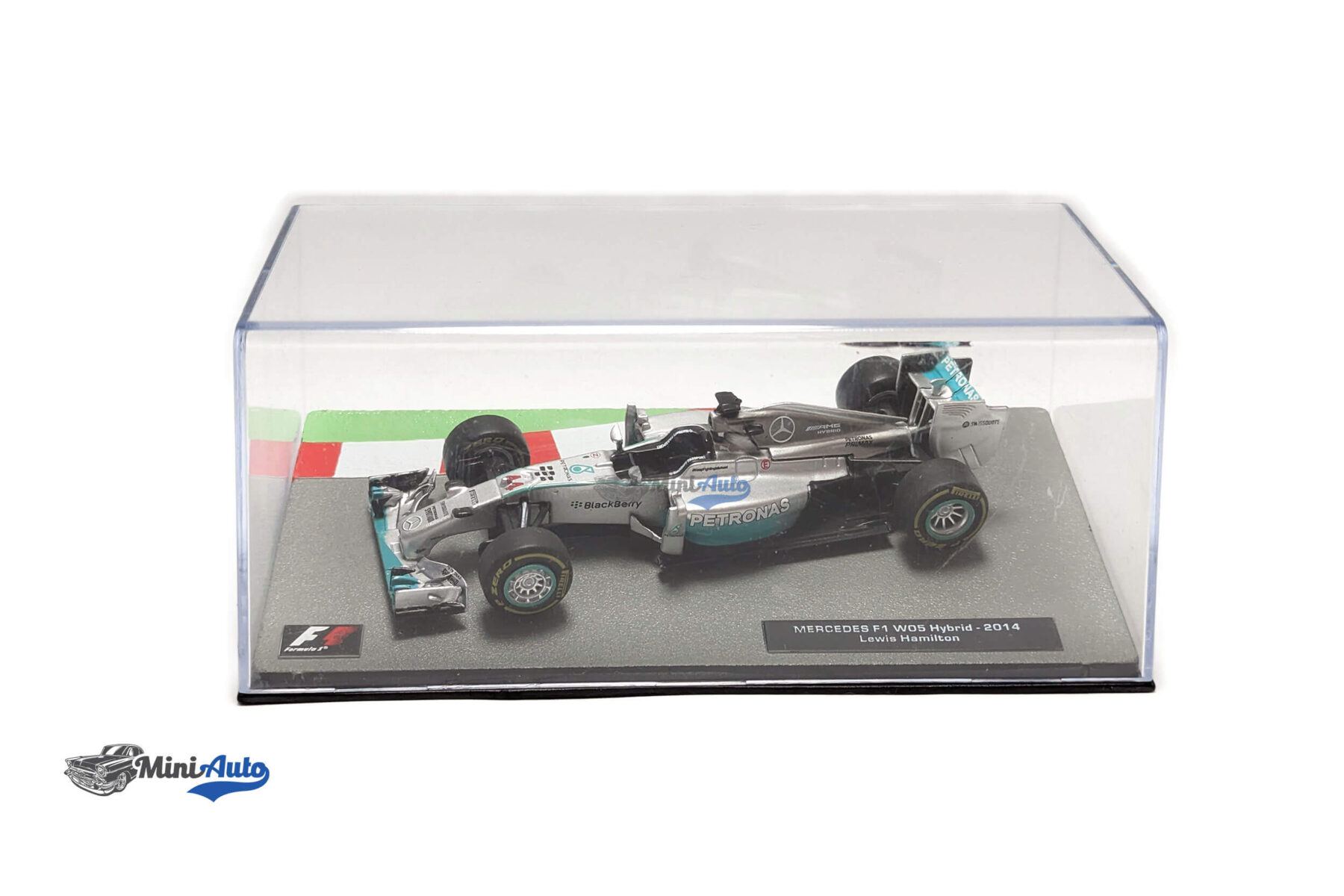 Mercedes-Benz AMG F1 W05 Hybrid Lewis Hamilton No.44 - 2014 - Silver - Image 8