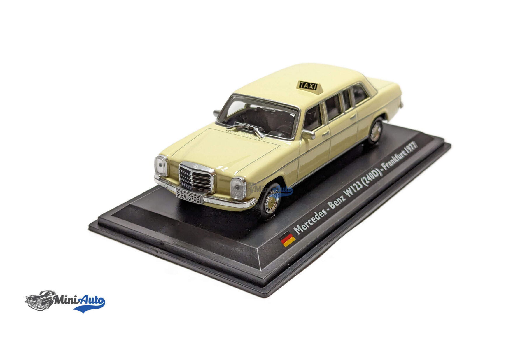 Mercedes-Benz W123 240D/8 Taxi Frankfurt - 1977 - Beige - Image 8