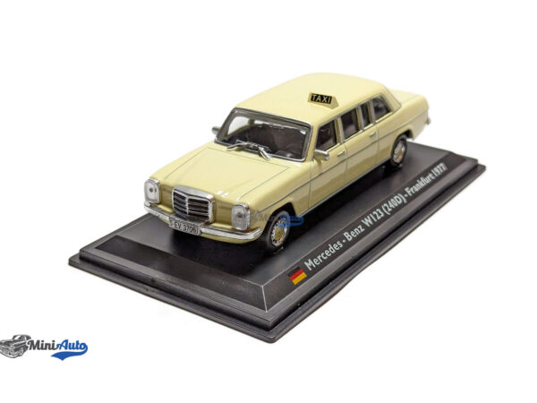Mercedes-Benz W123 240D/8 Taxi Frankfurt - 1977 - Beige