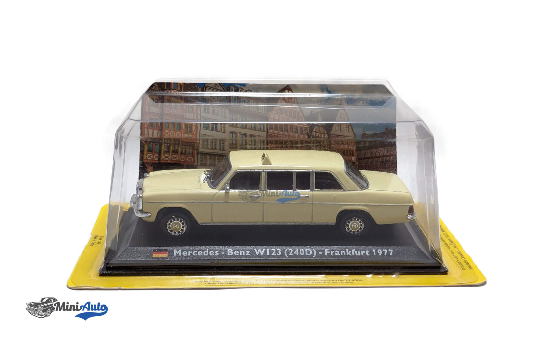 Mercedes-Benz W123 240D/8 Taxi Frankfurt - 1977 - Beige - Image 3