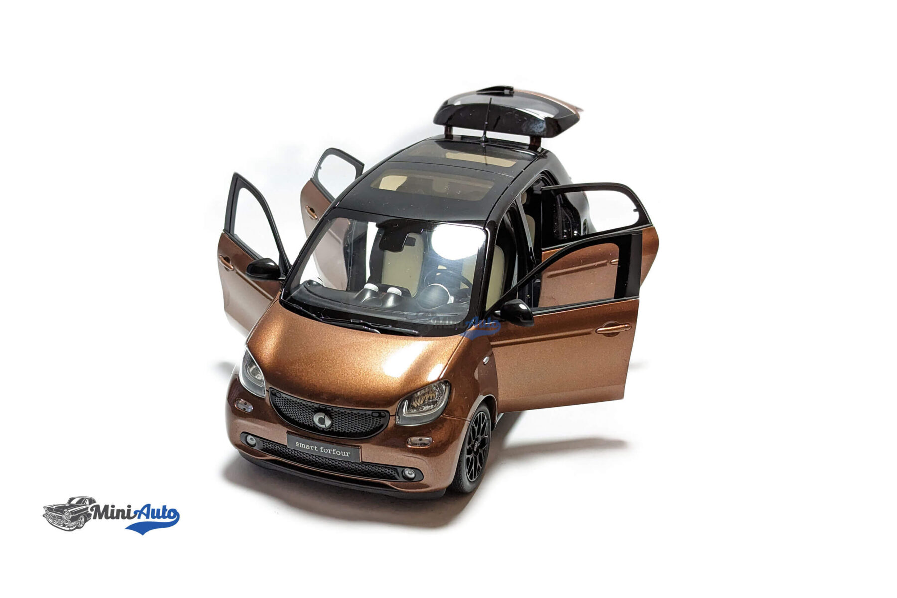 Smart Forfour - 2015 - Brown/Black - Image 3