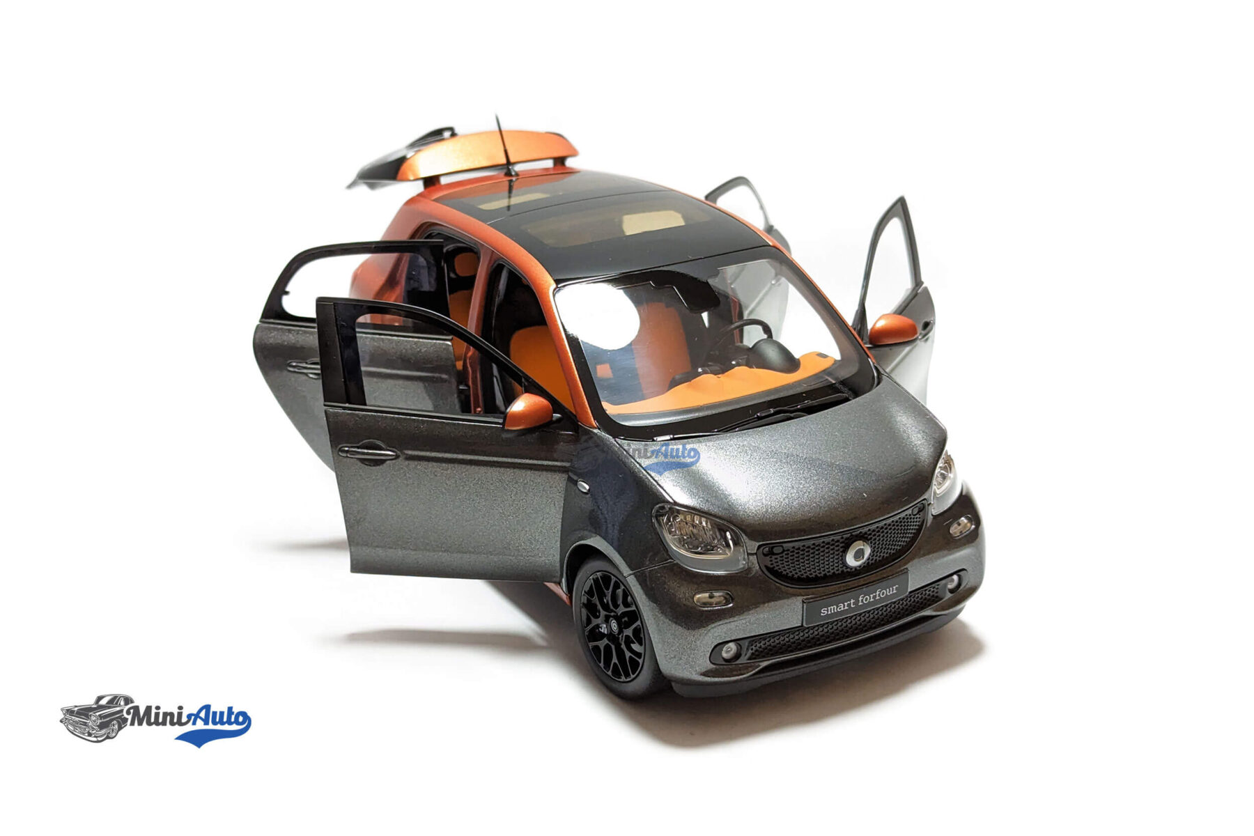 Smart Forfour - 2015 - Silver/Orange - Image 9