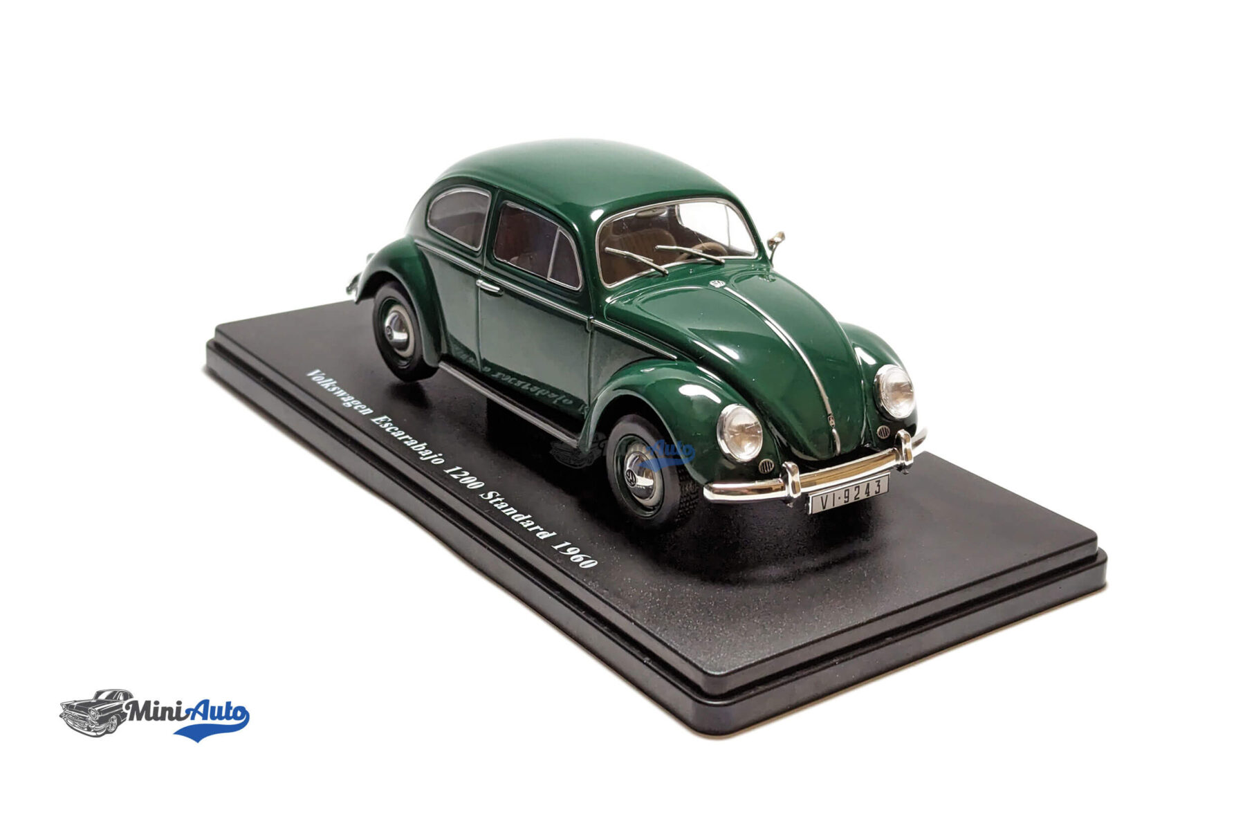 Volkswagen Beetle 1200 Standard -1960 - Green - Image 4