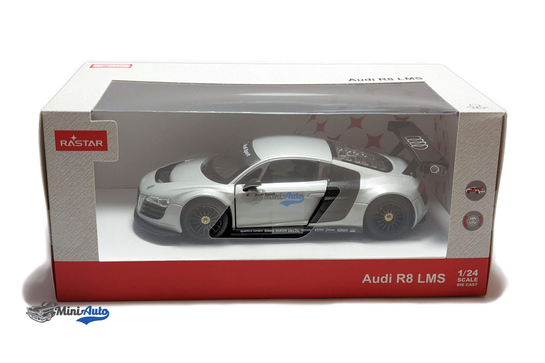 Audi R8 LMS - 2014 - Silver - Image 12