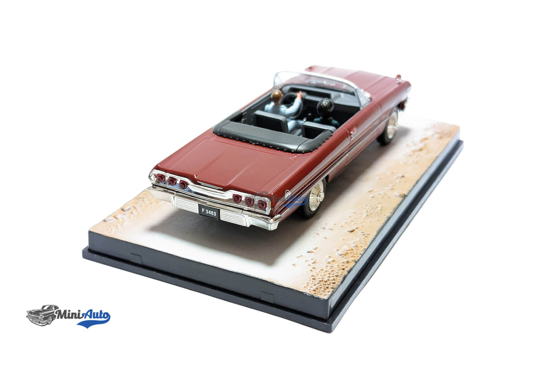 Chevrolet Impala James Bond movie Live and Let Die Dark - 1963 - Brown - Image 7