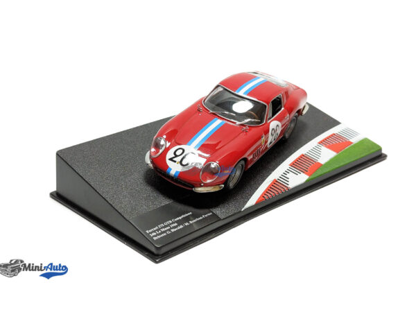 Ferrari 275 GTB #26 24h LeMans Biscaldi, Bourbon-Parma - 1966 - Red