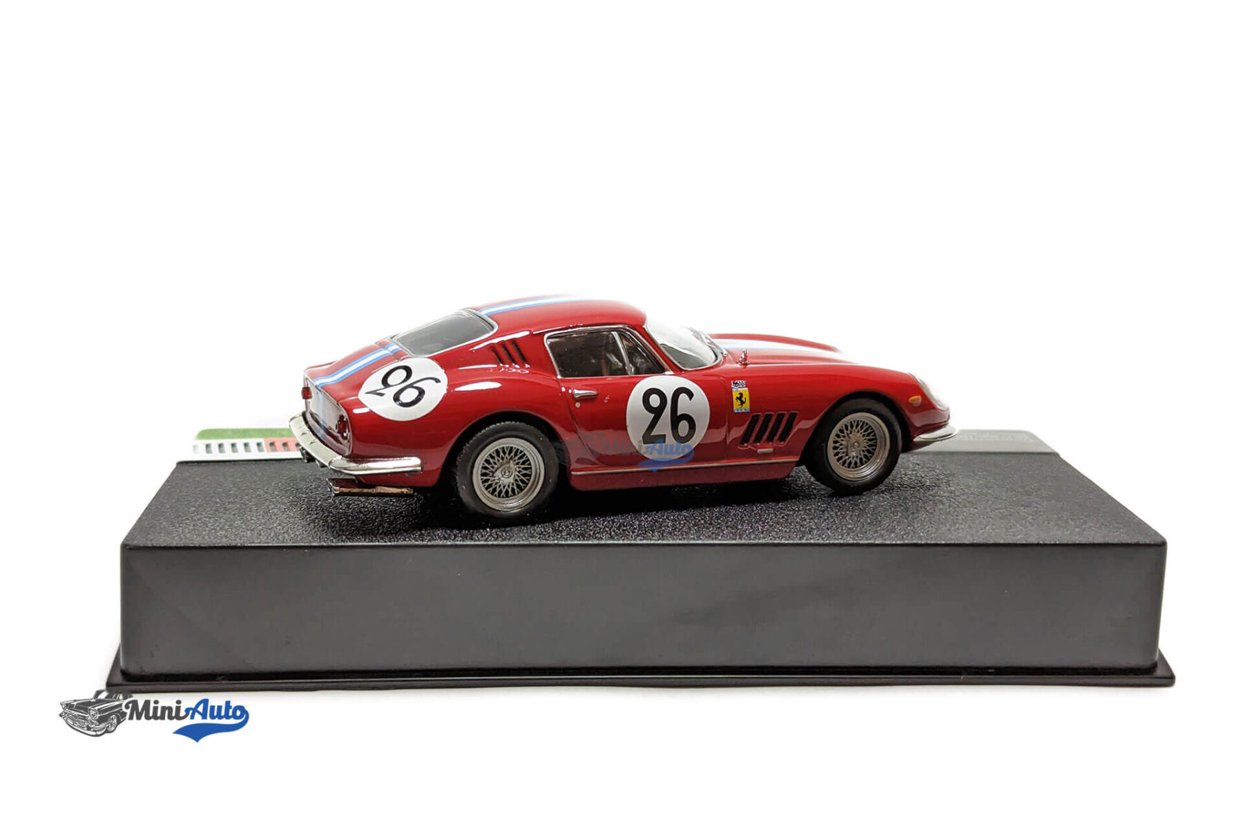 Ferrari 275 GTB #26 24h LeMans Biscaldi, Bourbon-Parma - 1966 - Red - Image 5