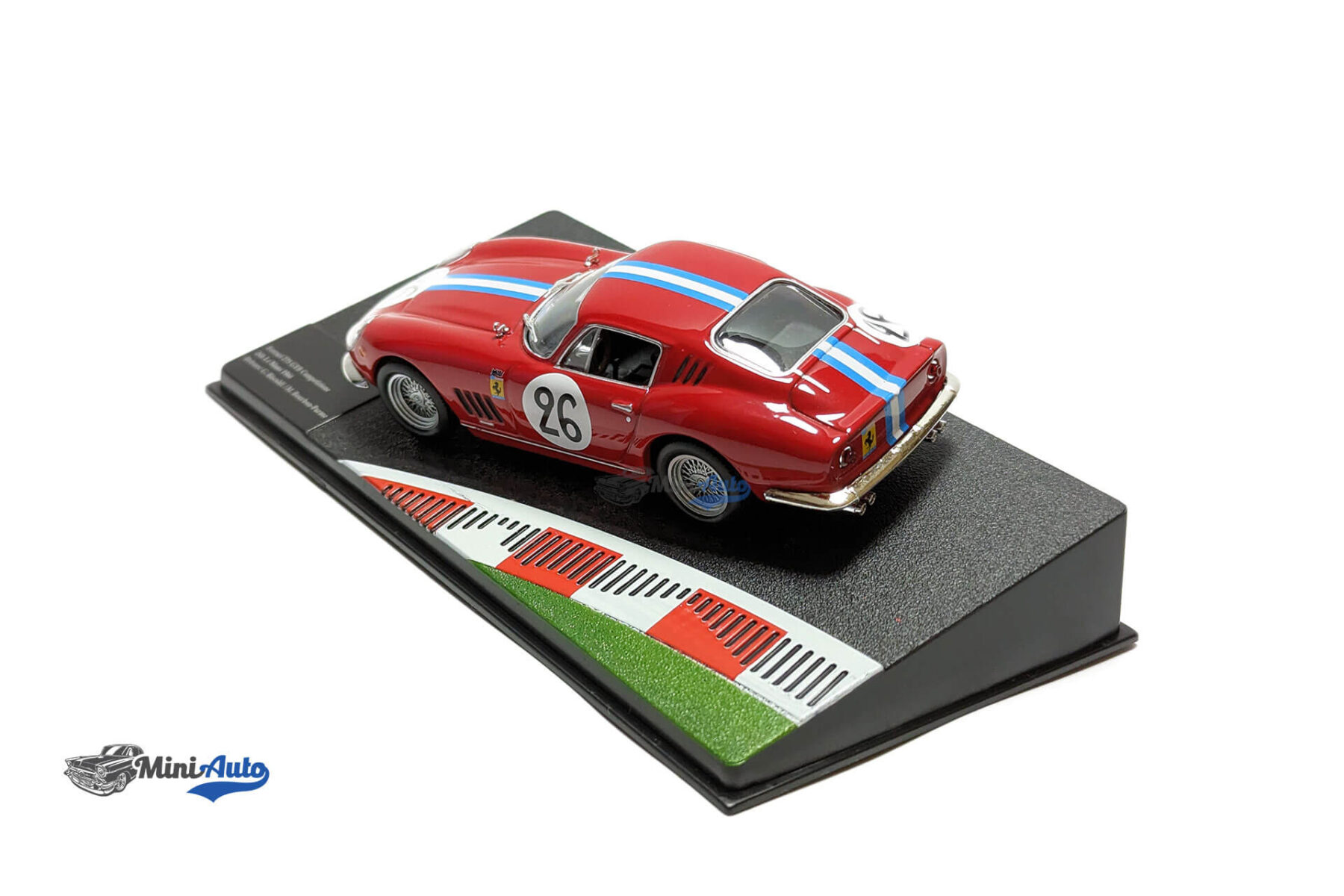 Ferrari 275 GTB #26 24h LeMans Biscaldi, Bourbon-Parma - 1966 - Red - Image 6