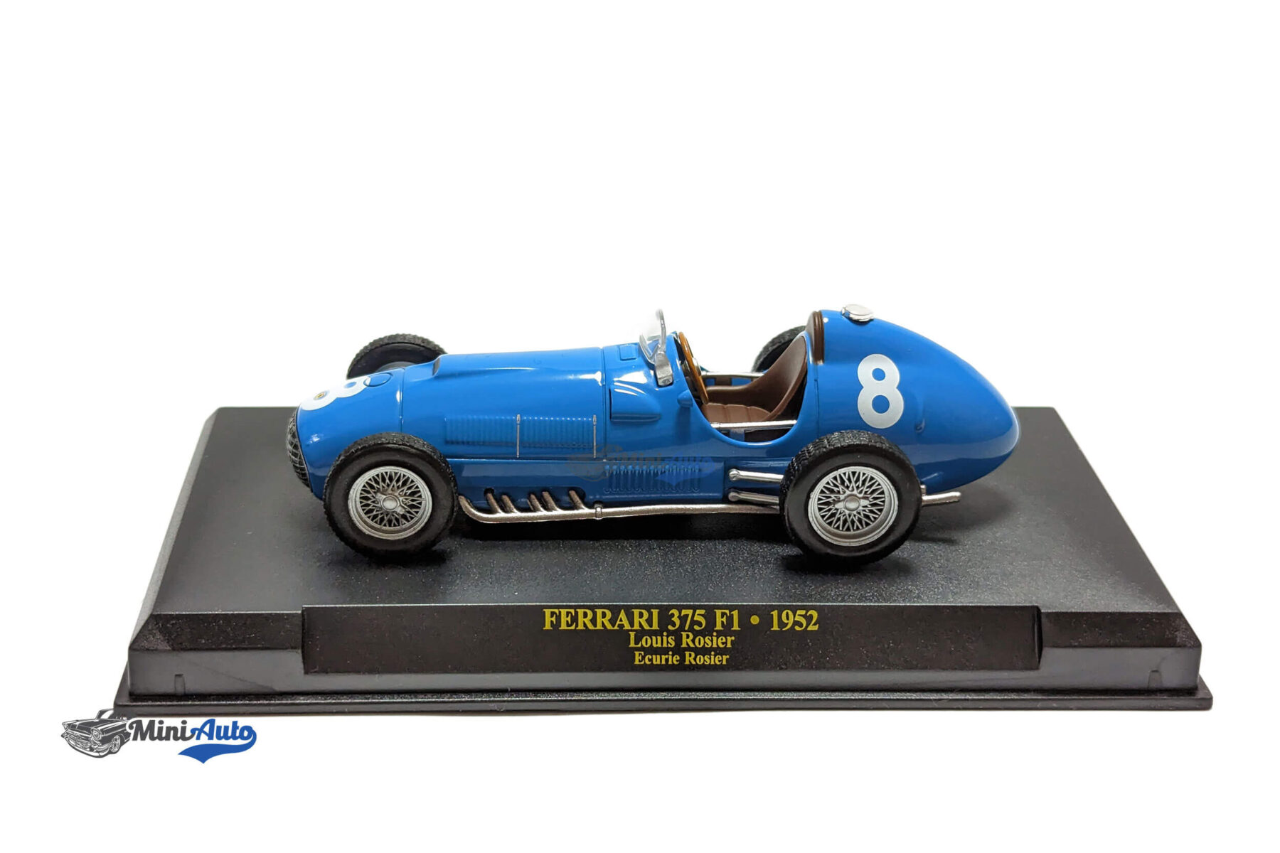Ferrari 375 #8 Louis Rosier Formula 1 - 1952 - Blue - Image 2