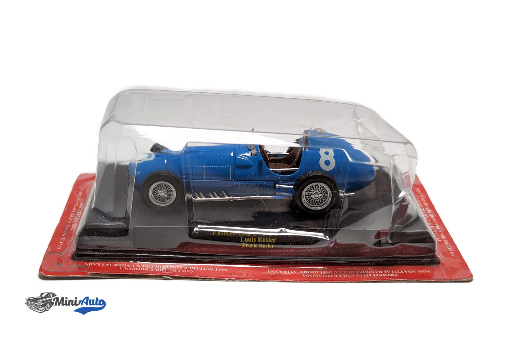 Ferrari 375 #8 Louis Rosier Formula 1 - 1952 - Blue - Image 8