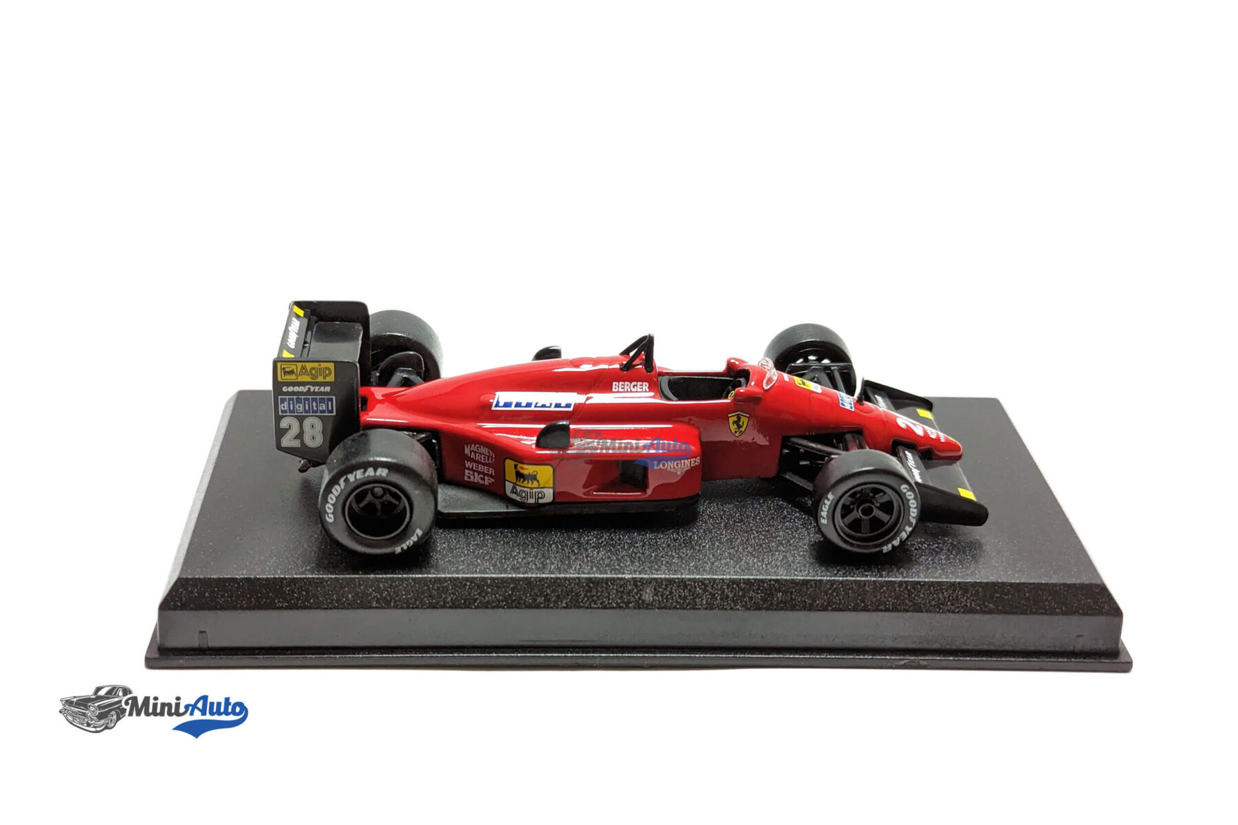 Ferrari-F1-87-88C-#28-Gerhard-Berger-Formula-1---1988---Red_3 Ferrari F1-87/88C #28 Gerhard Berger Formula 1 - 1988 - Red - Image 5