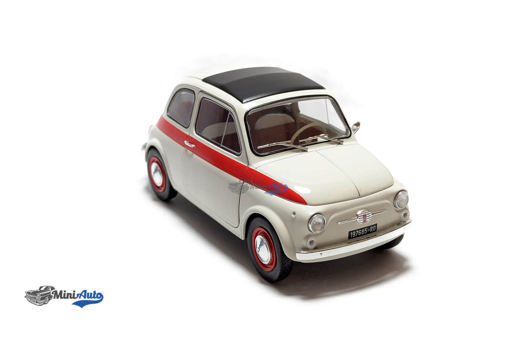 Fiat 500 L - 1960 - Cream/Red - Image 10