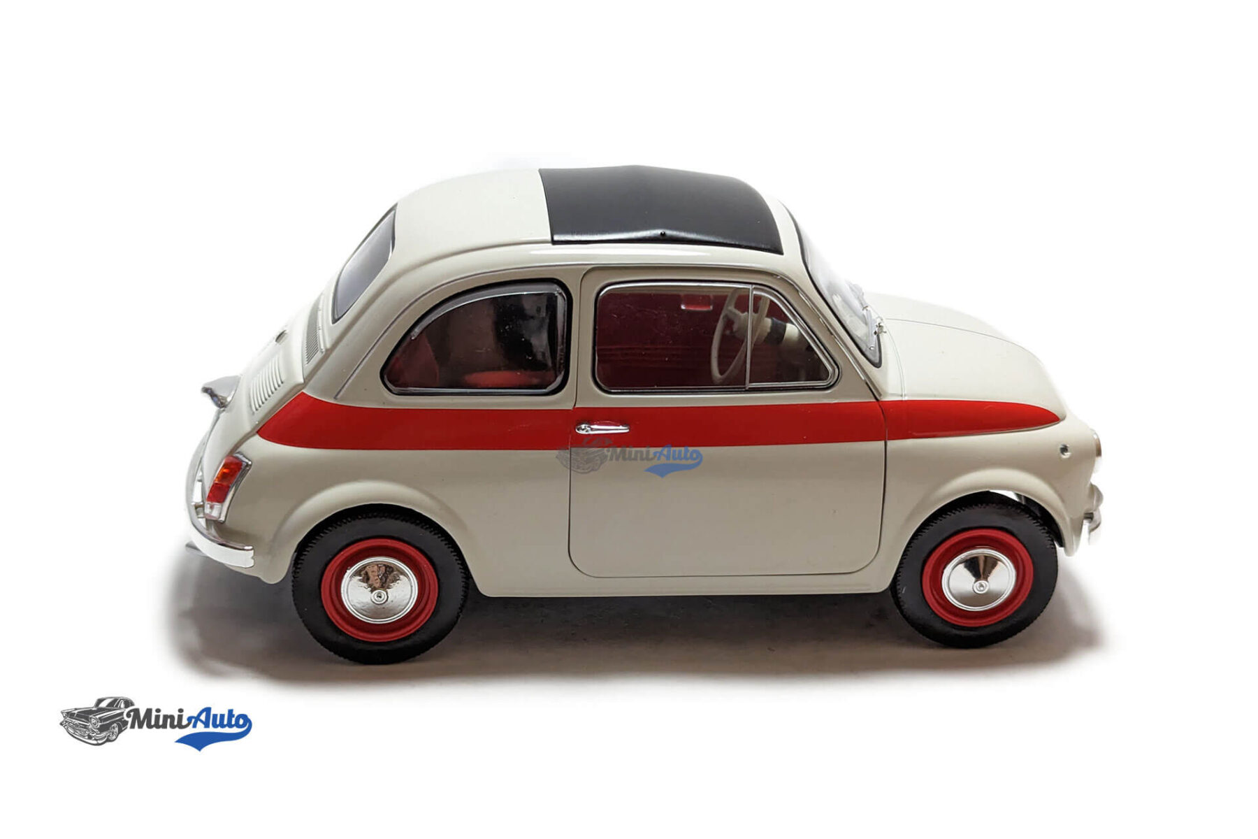 Fiat 500 L - 1960 - Cream/Red - Image 9