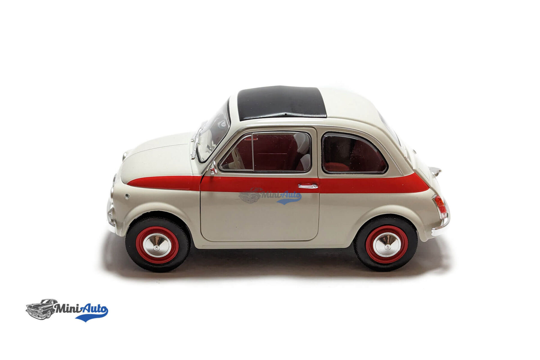 Fiat 500 L - 1960 - Cream/Red - Image 8