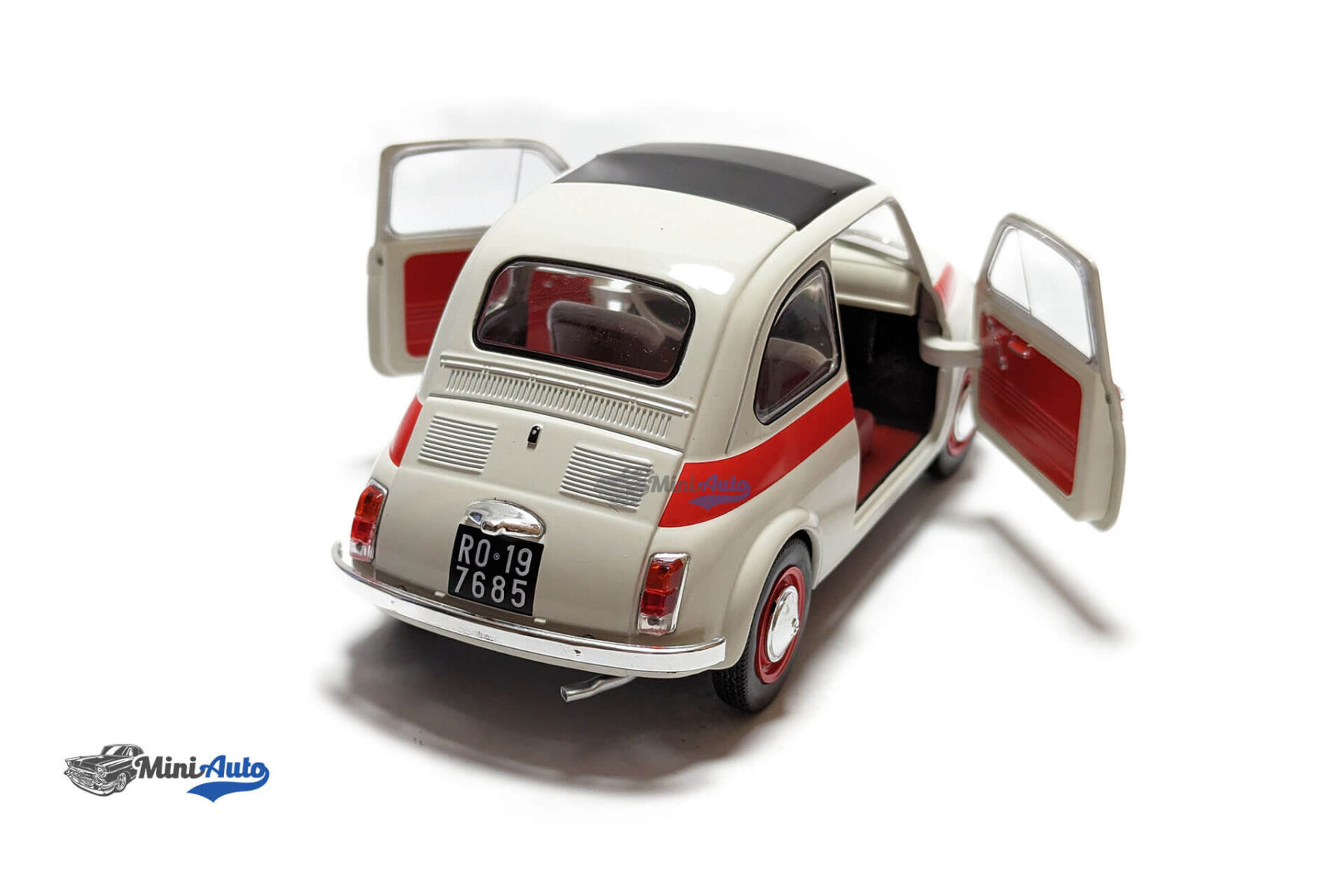 Fiat 500 L - 1960 - Cream/Red - Image 5