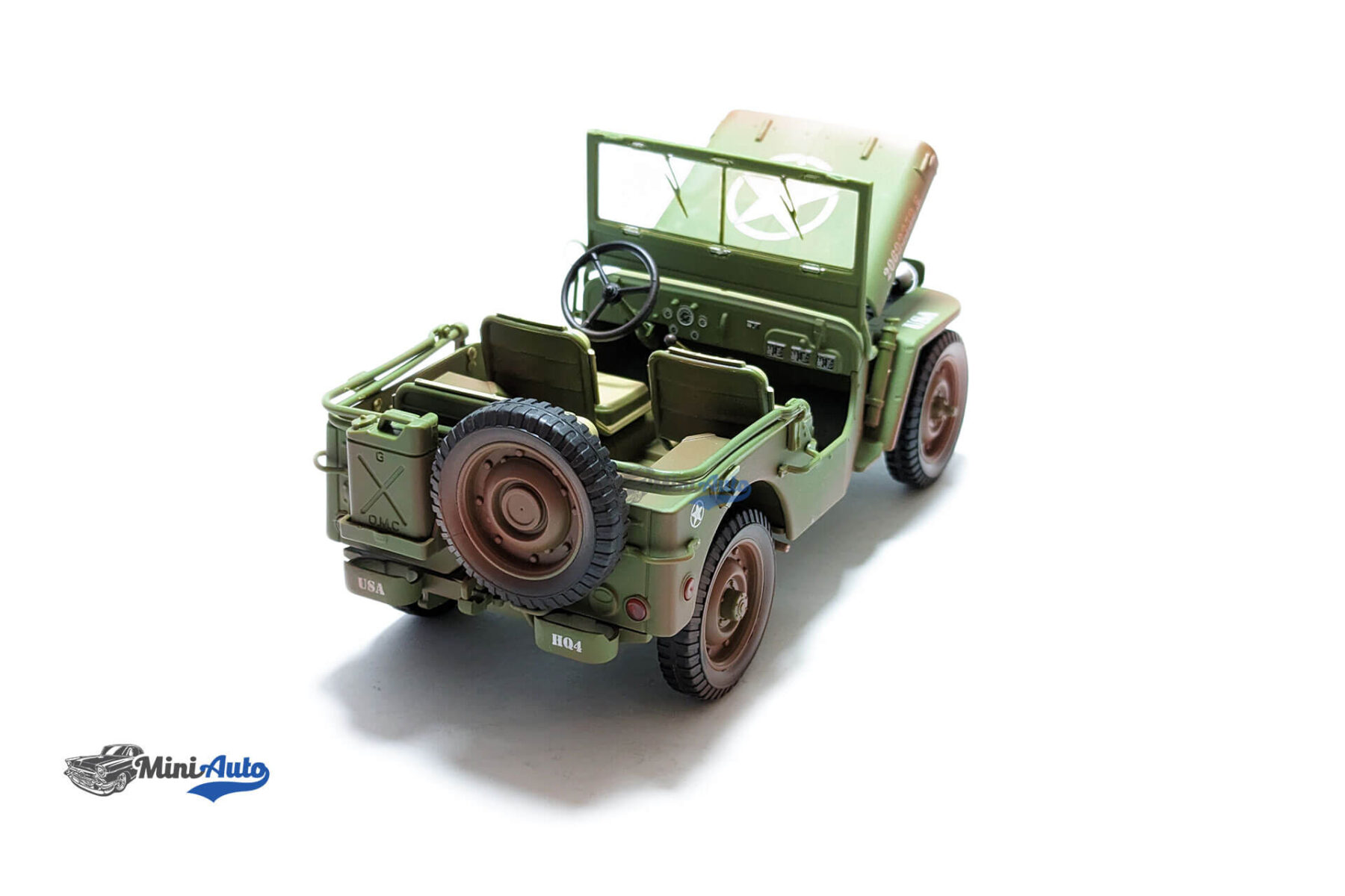 Jeep Willys US Army Dirty version - 1944 - Green - Image 4