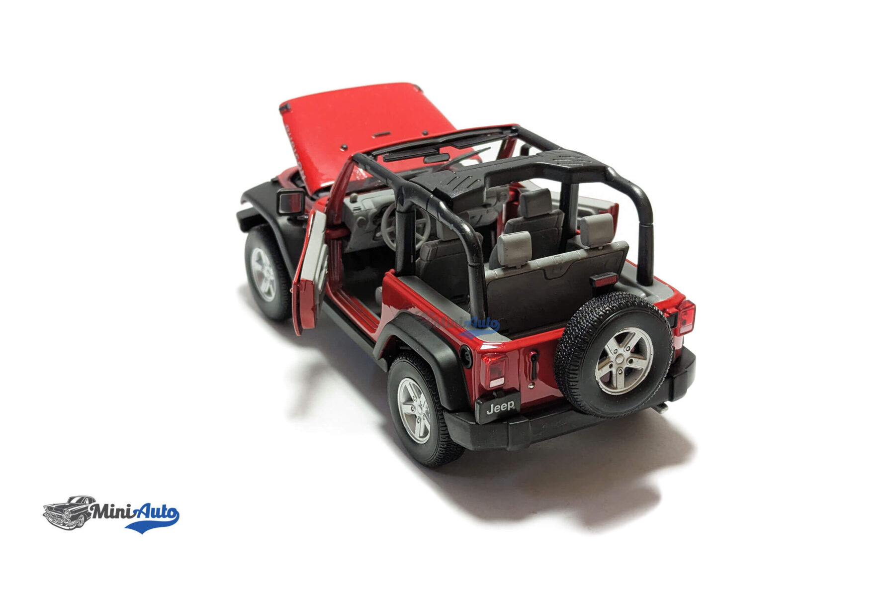 Jeep Wrangler Rubicon - 2007 - Red - Image 4