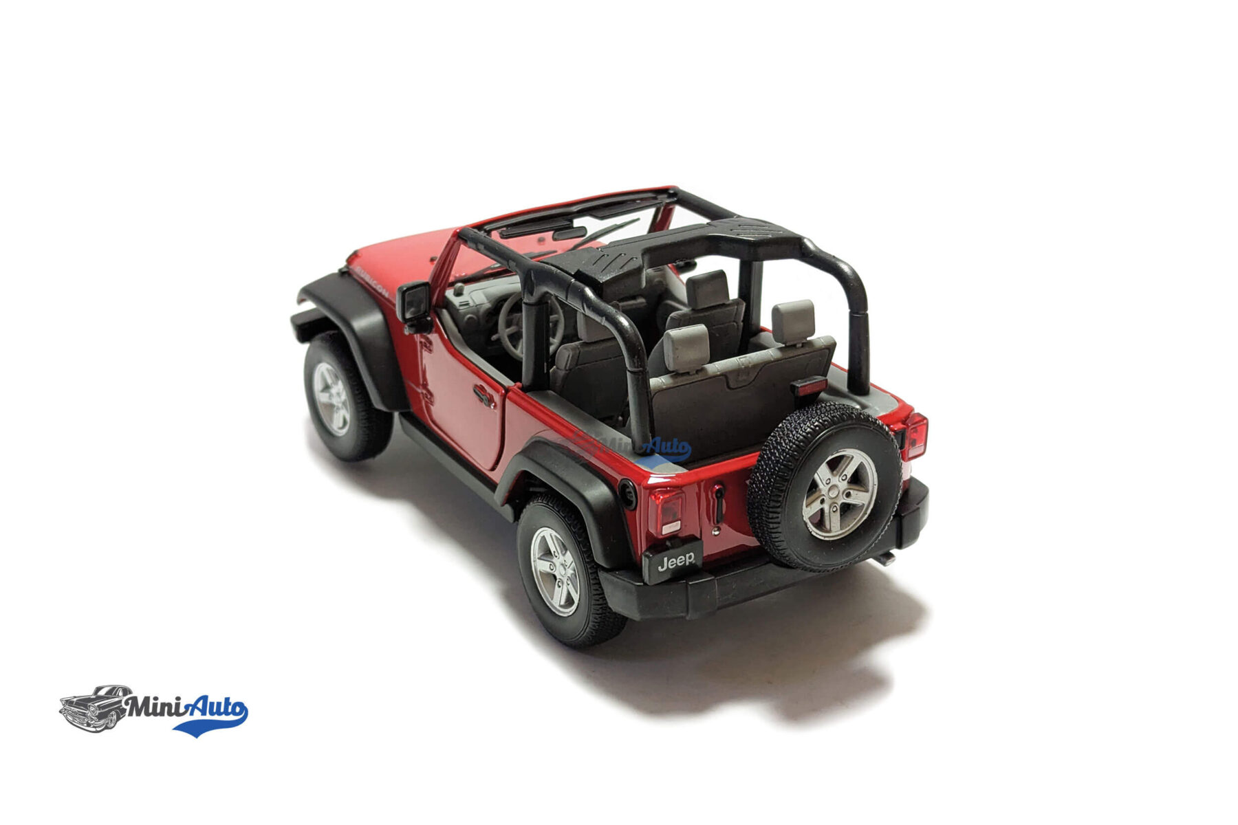 Jeep Wrangler Rubicon - 2007 - Red - Image 9