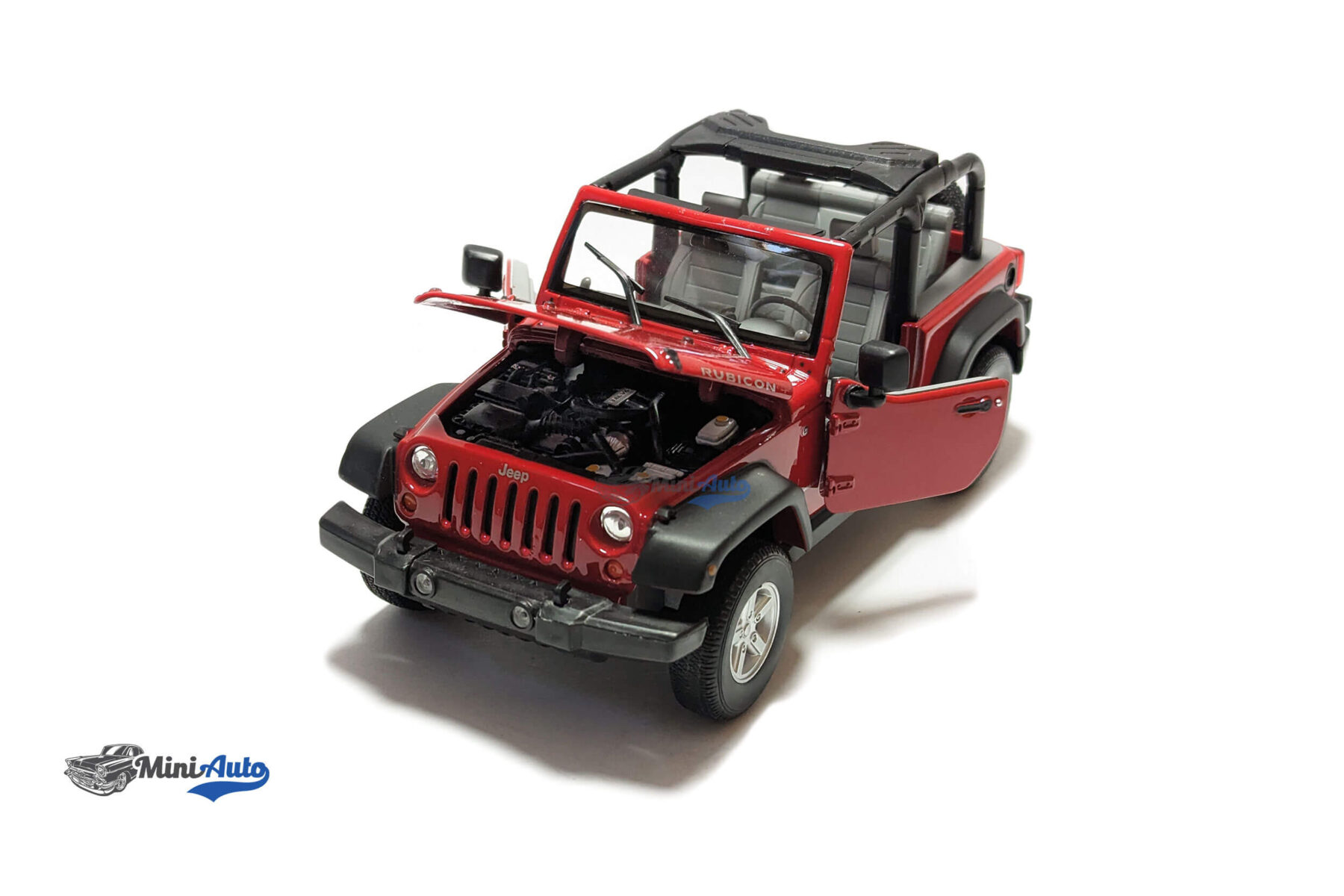 Jeep Wrangler Rubicon - 2007 - Red - Image 2