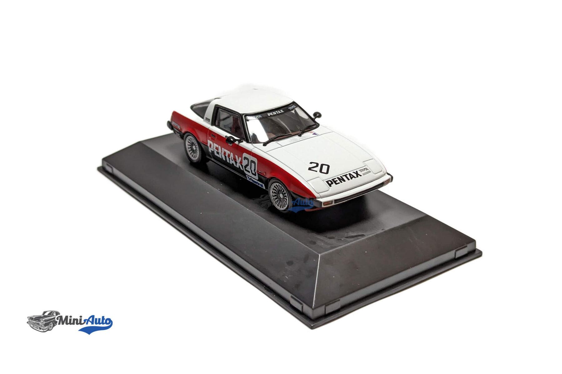 Mazda RX-7 #20 BTCC Win Percy, Champion - 1980 - White/Red/Black - Image 7