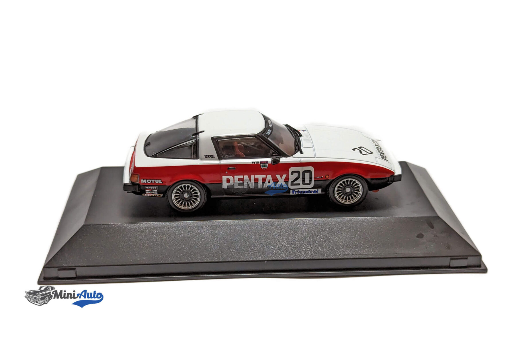 Mazda RX-7 #20 BTCC Win Percy, Champion - 1980 - White/Red/Black - Image 6
