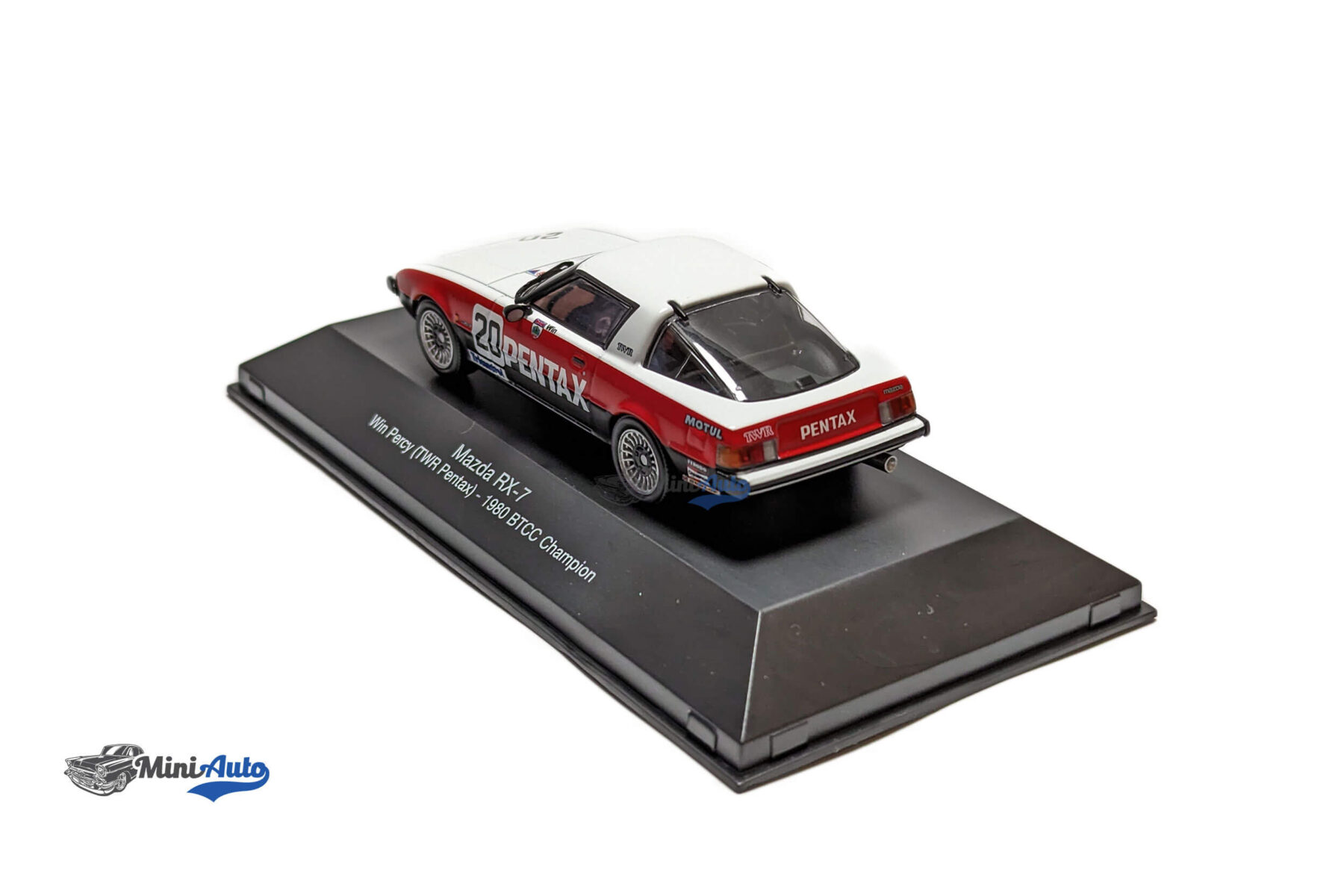 Mazda RX-7 #20 BTCC Win Percy, Champion - 1980 - White/Red/Black - Image 5