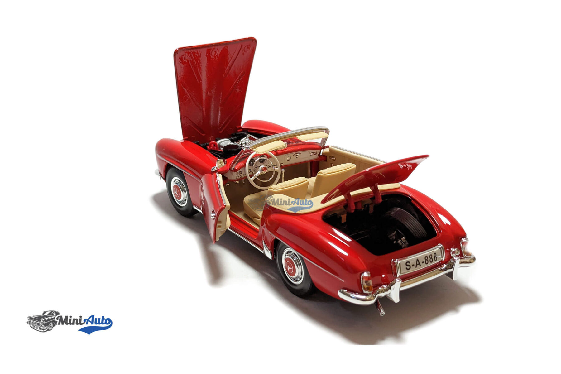 Mercedes-Benz 190 SL - 1955 - Red - Image 4