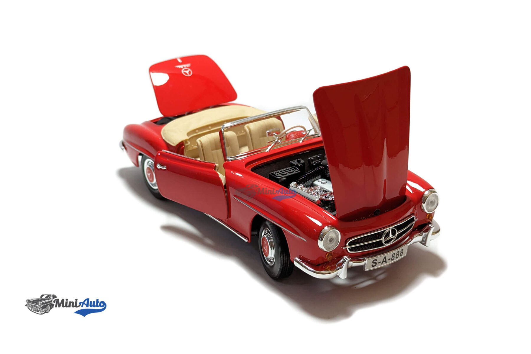 Mercedes-Benz 190 SL - 1955 - Red - Image 3