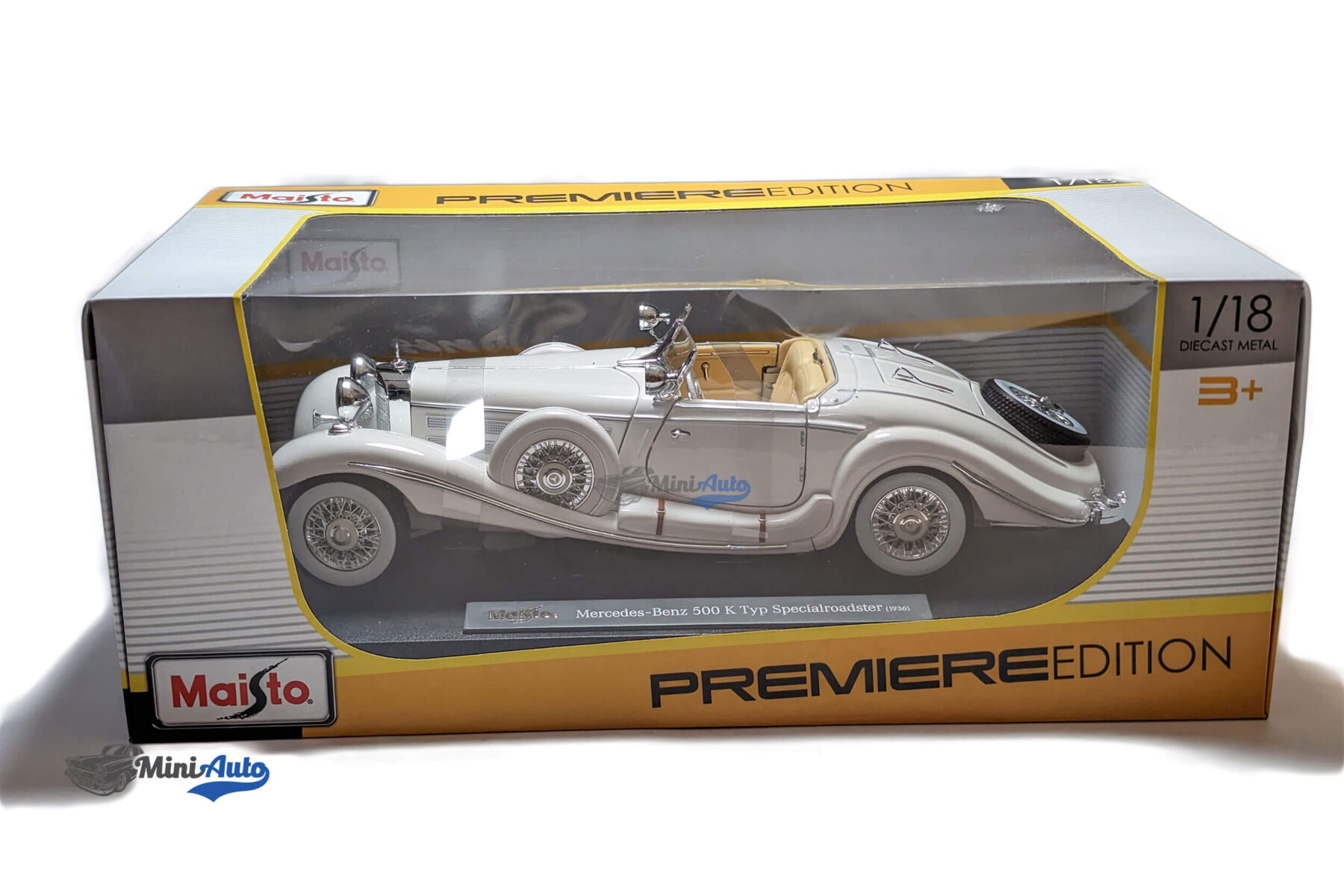 Mercedes-Benz 500 K Special Roadster - 1936 - White - Image 12