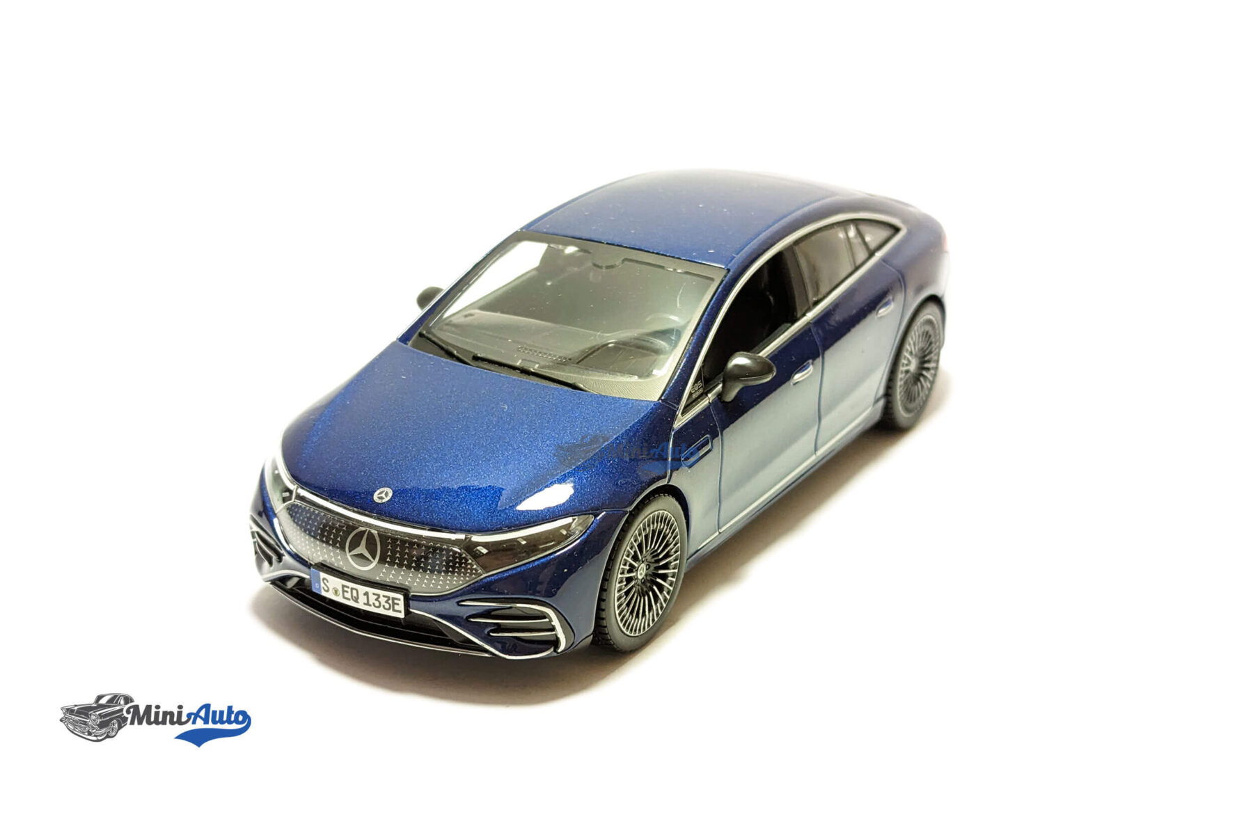 Mercedes-Benz EQS Sedan - 2022 - Blue - Image 6