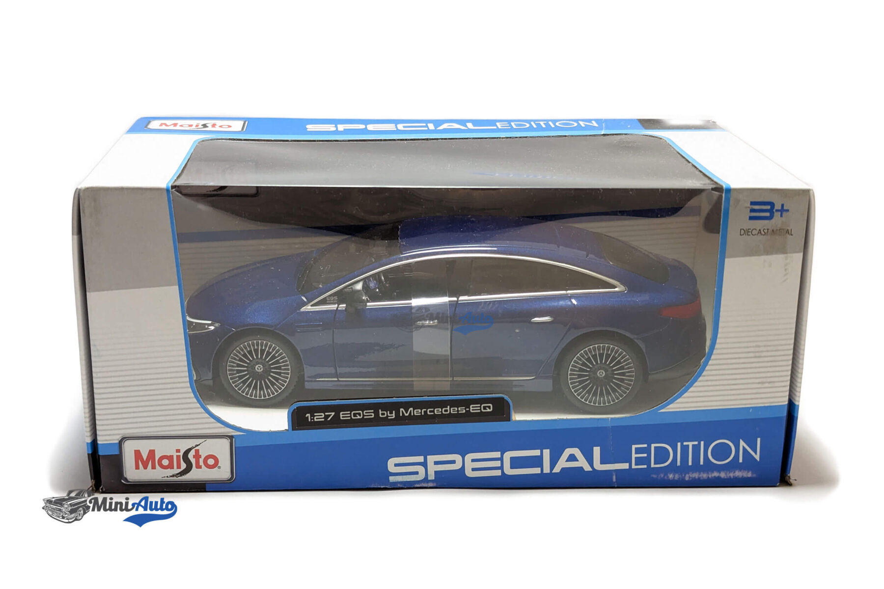 Mercedes-Benz EQS Sedan - 2022 - Blue - Image 12