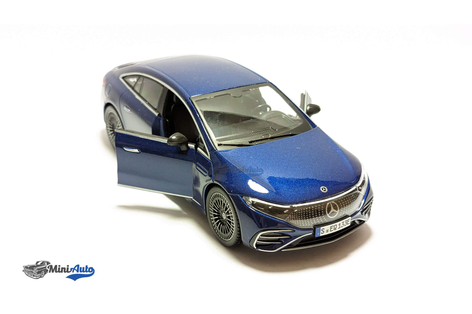 Mercedes-Benz EQS Sedan - 2022 - Blue - Image 3