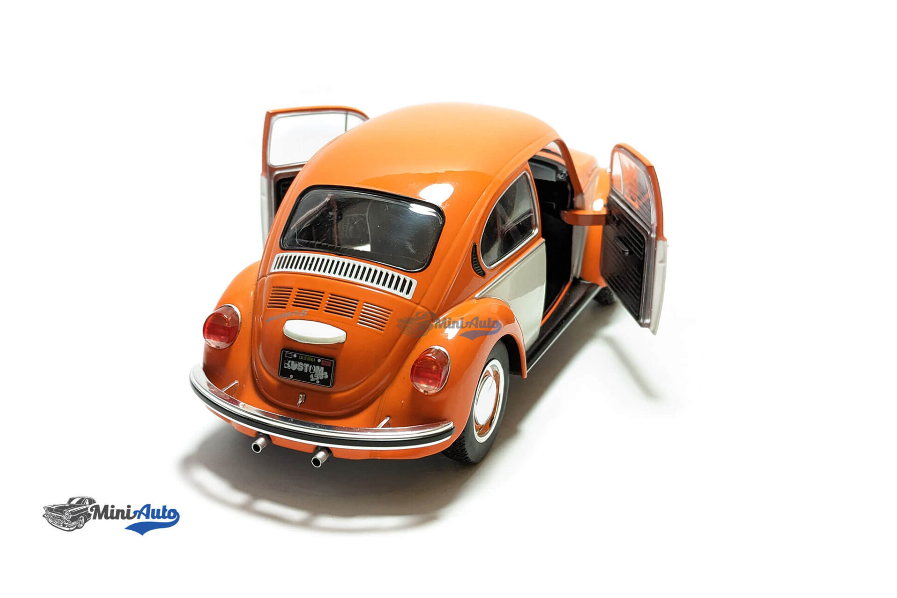 Volkswagen-VW-Beetle-1303---1974---Orange-White_9 Volkswagen VW Beetle 1303 - 1974 - Orange/White - Image 5