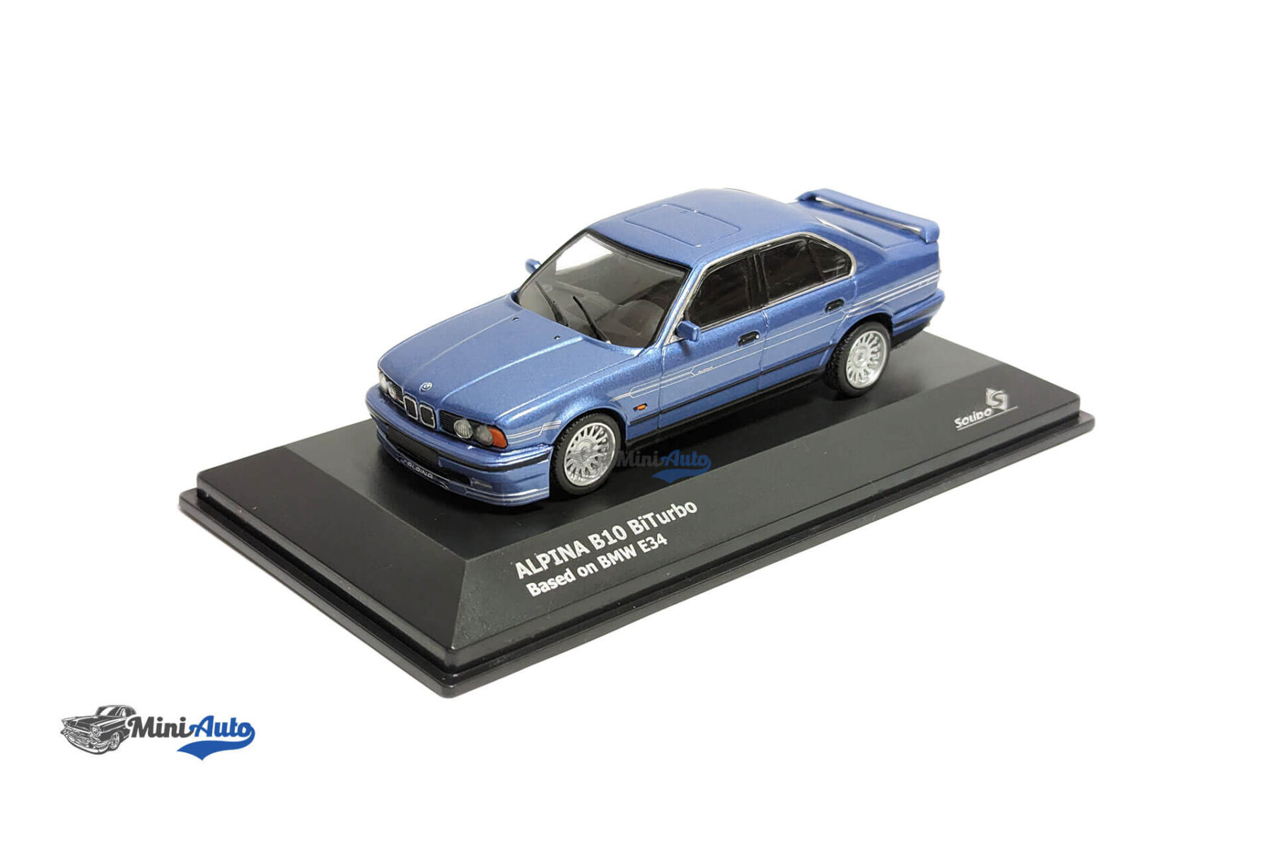 BMW Alpina B10 BiTurbo (E34) - 1994 - Blue - Image 4