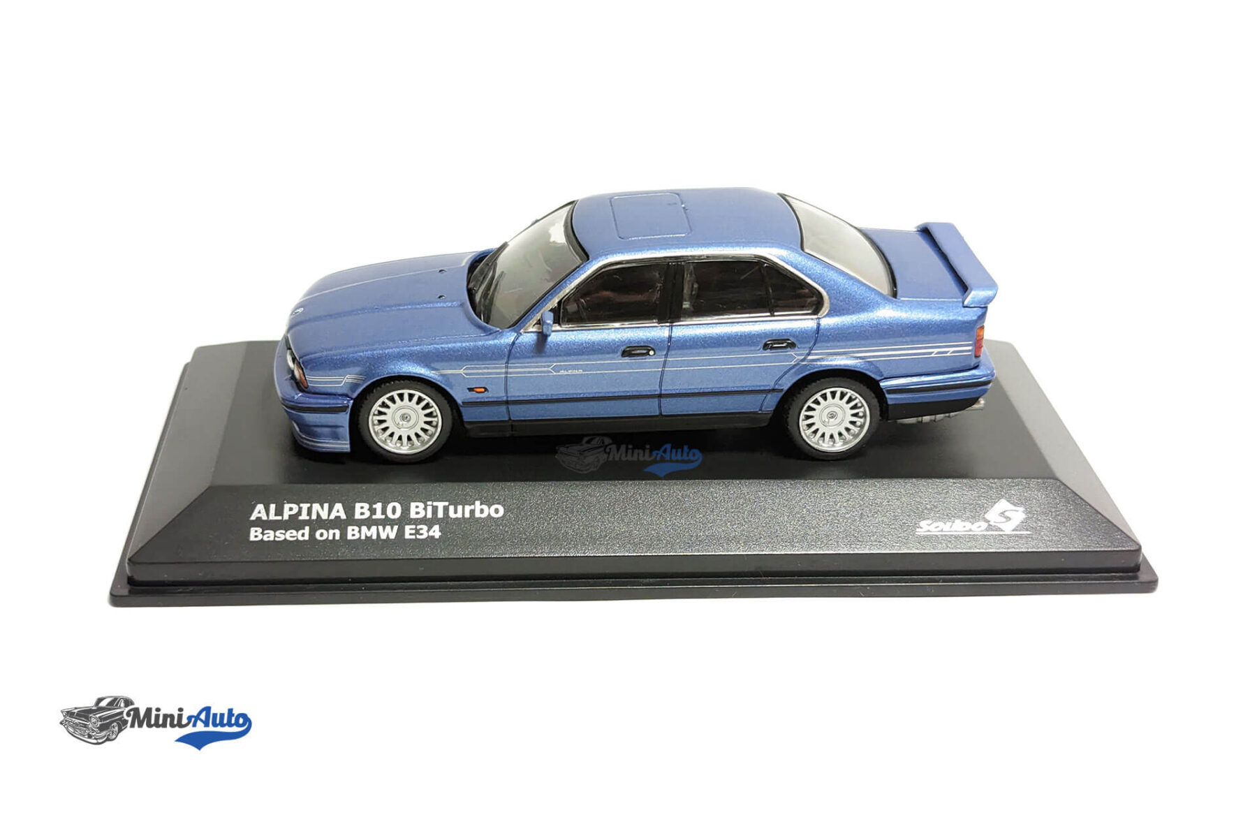 BMW Alpina B10 BiTurbo (E34) - 1994 - Blue - Image 2