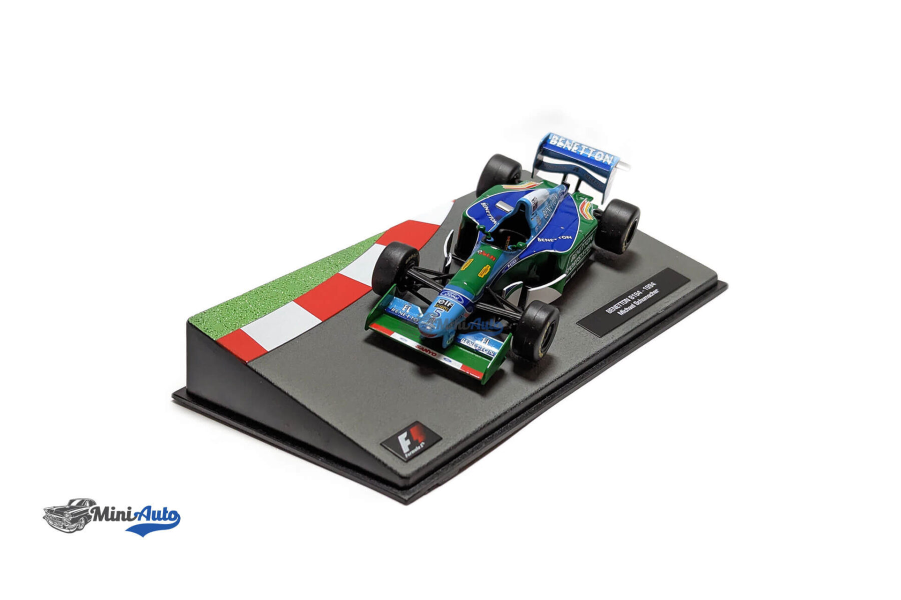 Benetton B194 - F1 Michael Schumacher Season 1994 World Champion No.5, Formula 1 - 1994 - Green/Blue - Image 3